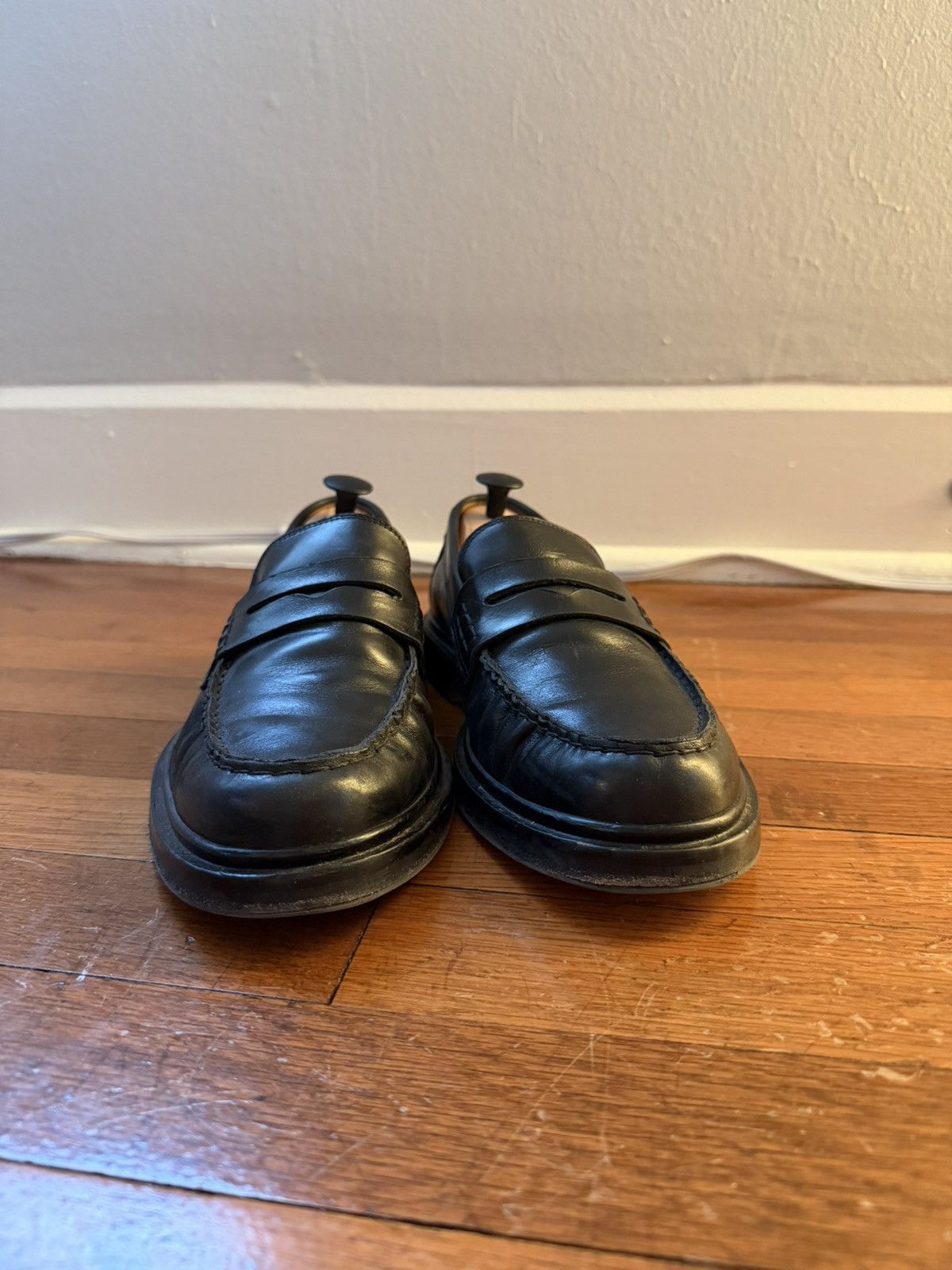 Other Odaje Paris Black Penny Loafers Size EU 41 / US 8 Size US 8 / EU 41 - 2 Thumbnail