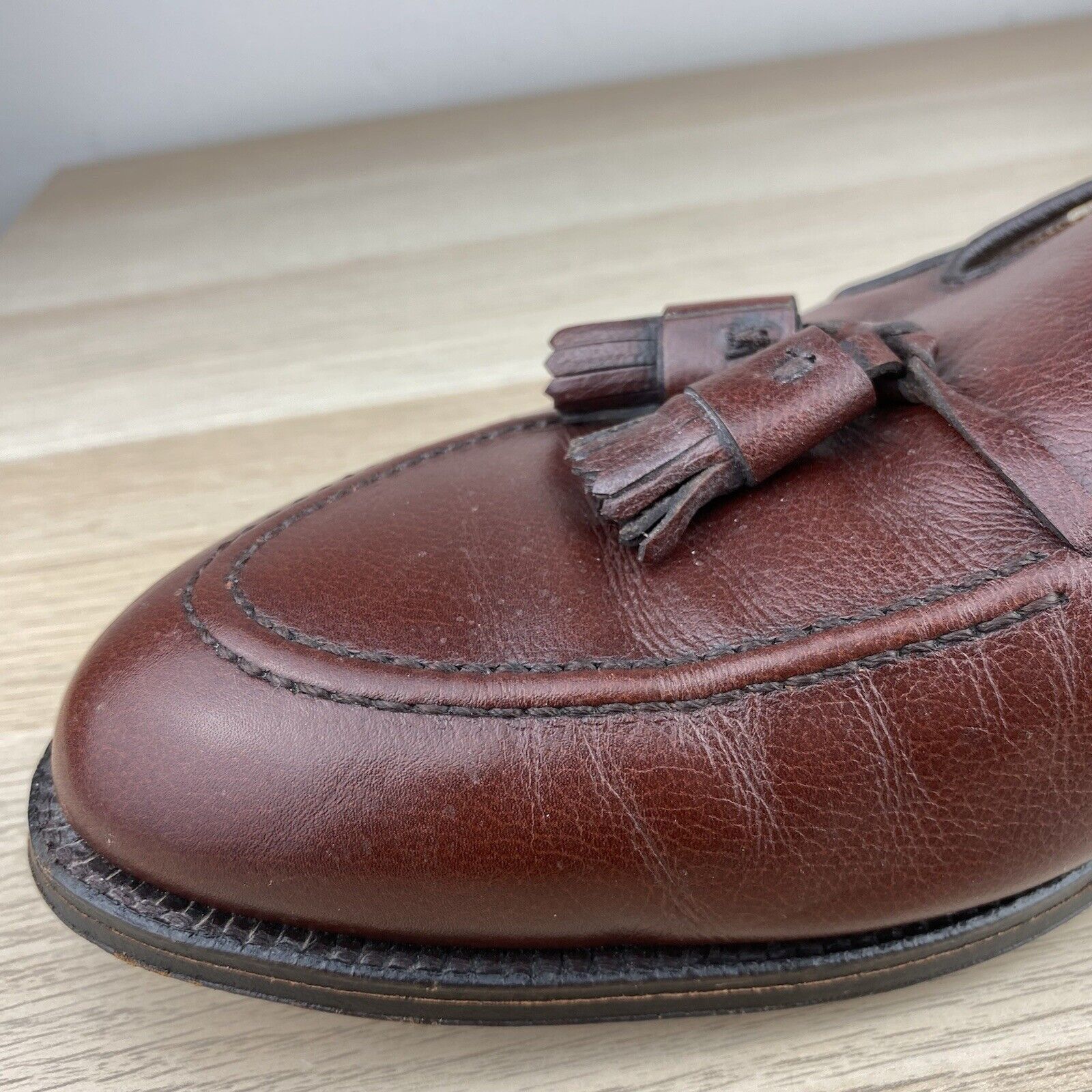 Alden Vintage Alden 668 Eljoy Tassel Slip On Loafer Leather 11.5 Size US 11.5 / EU 44-45 - 19 Thumbnail