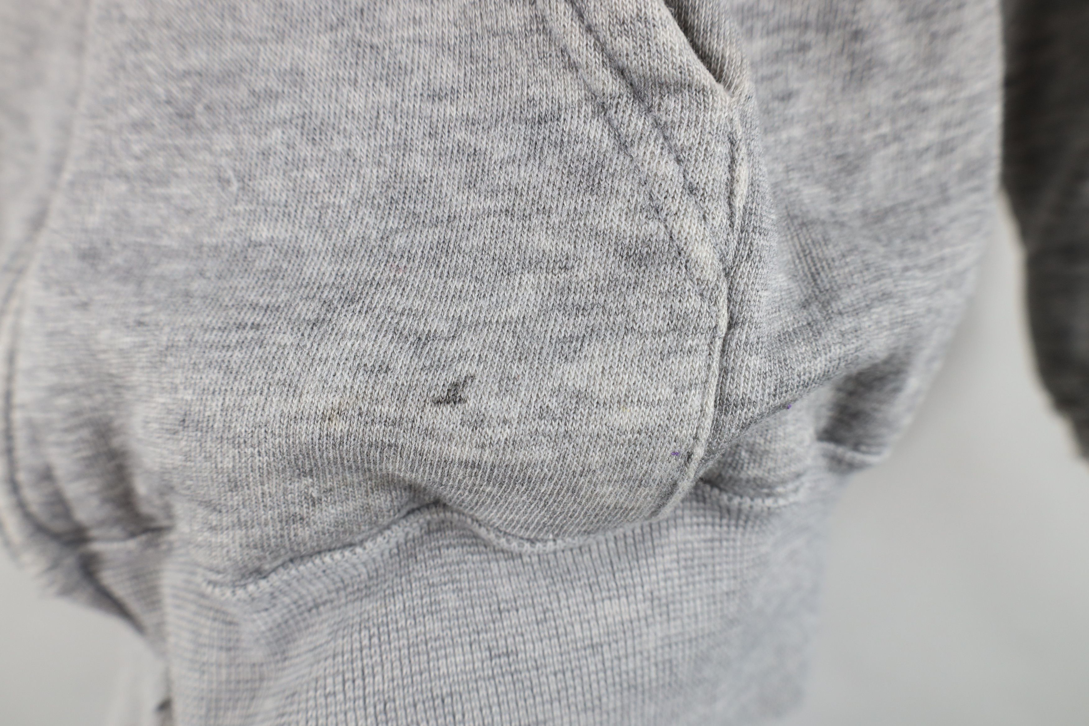 Vintage Vintage 70s Streetwear Lined Blank Triblend Hoodie USA Size M / US 6-8 / IT 42-44 - 5 Thumbnail