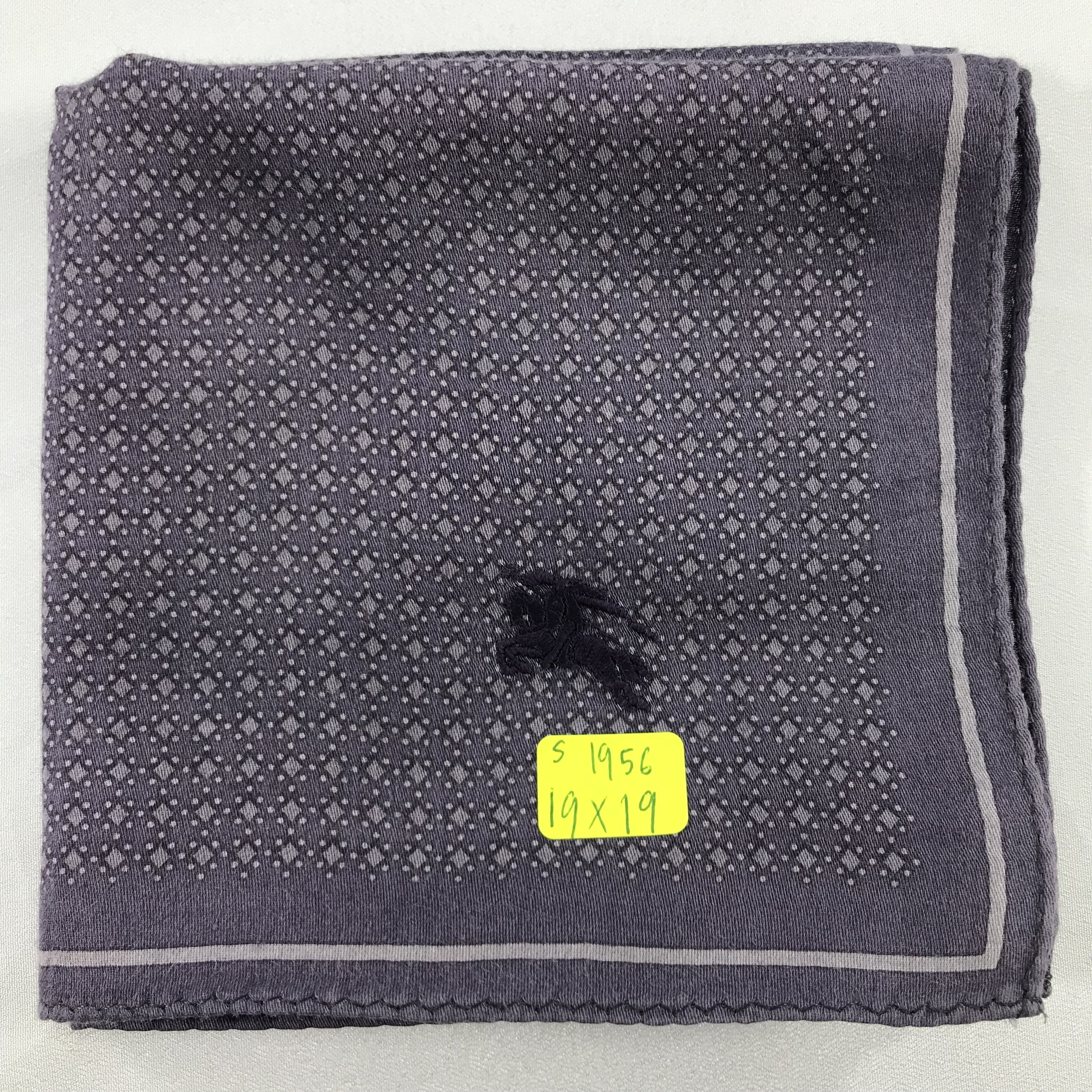 Burberry × Vintage Burberry Bandana / Handkerchief / Neckerchief - S1956 Size ONE SIZE - 5 Thumbnail