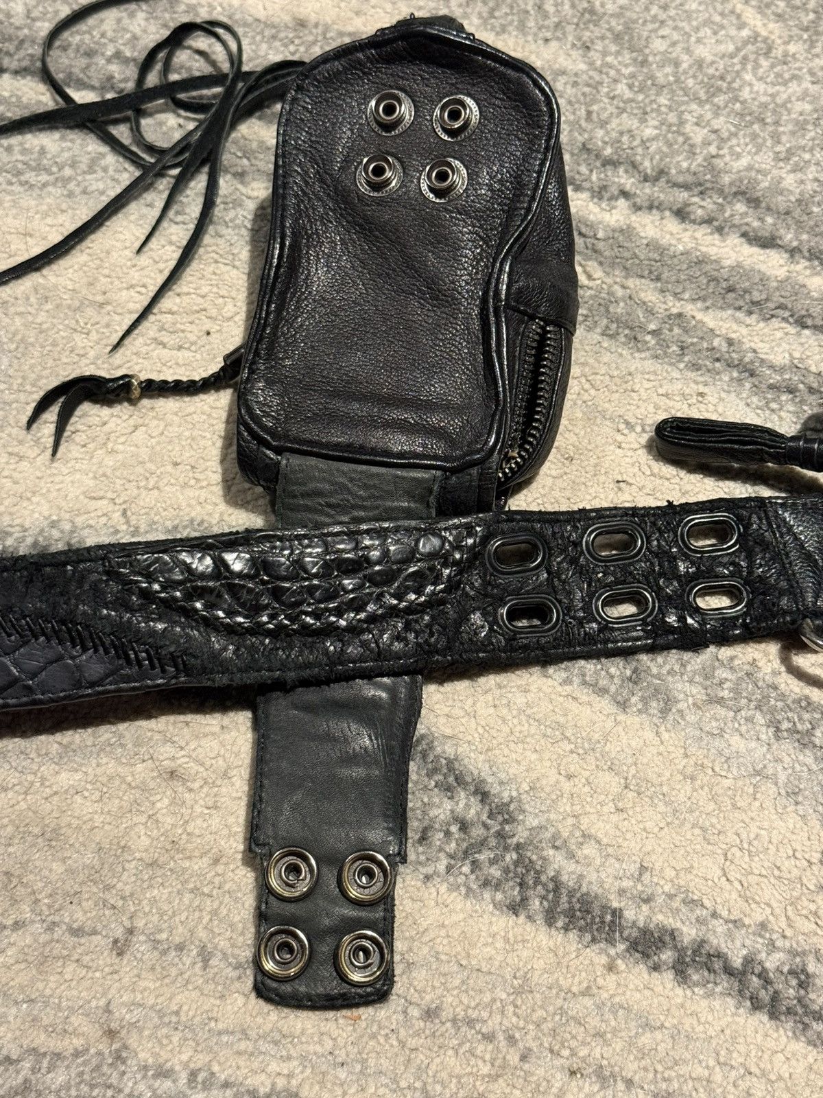KMRii KMRii Belt Bag Crocodile Size ONE SIZE - 13 Thumbnail
