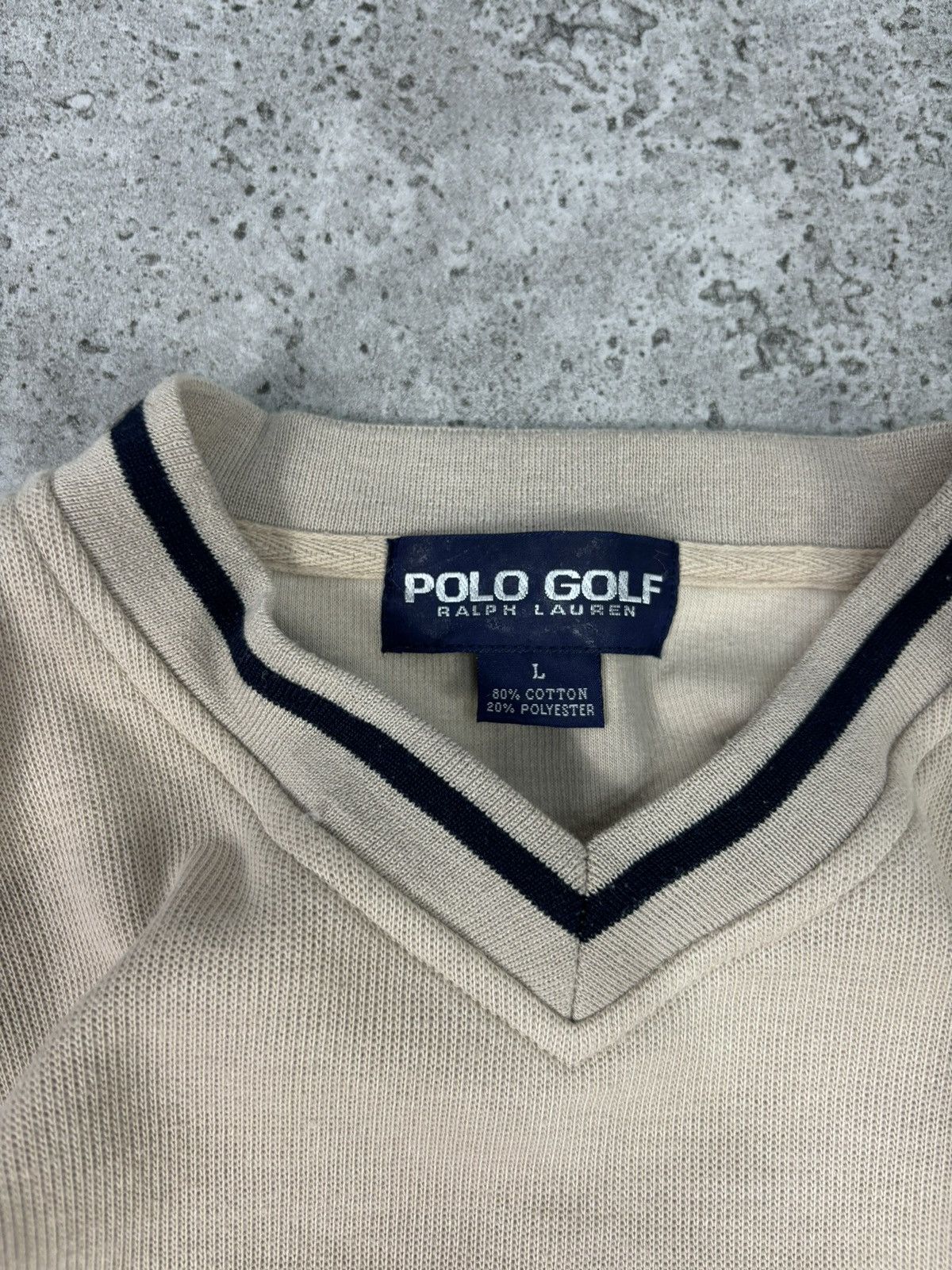 Polo Ralph Lauren × Vintage 90s RARE Polo Ralph Lauren Crewneck Sweatshirt Old Money Size US L / EU 52-54 / 3 - 5 Thumbnail