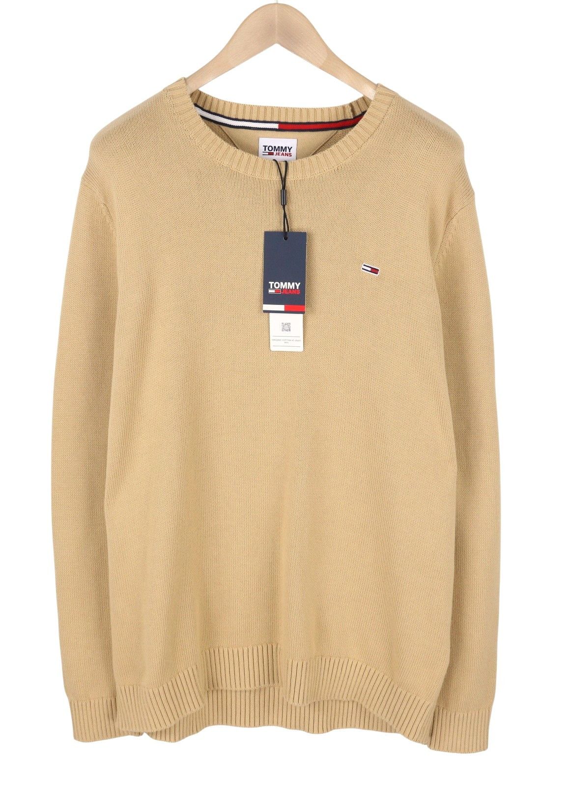 Tommy Hilfiger ESSENTIAL CREW NECK 2XL Tawny Sand Pullover 87378 Size US XXL / EU 58 / 5 - 1 Thumbnail