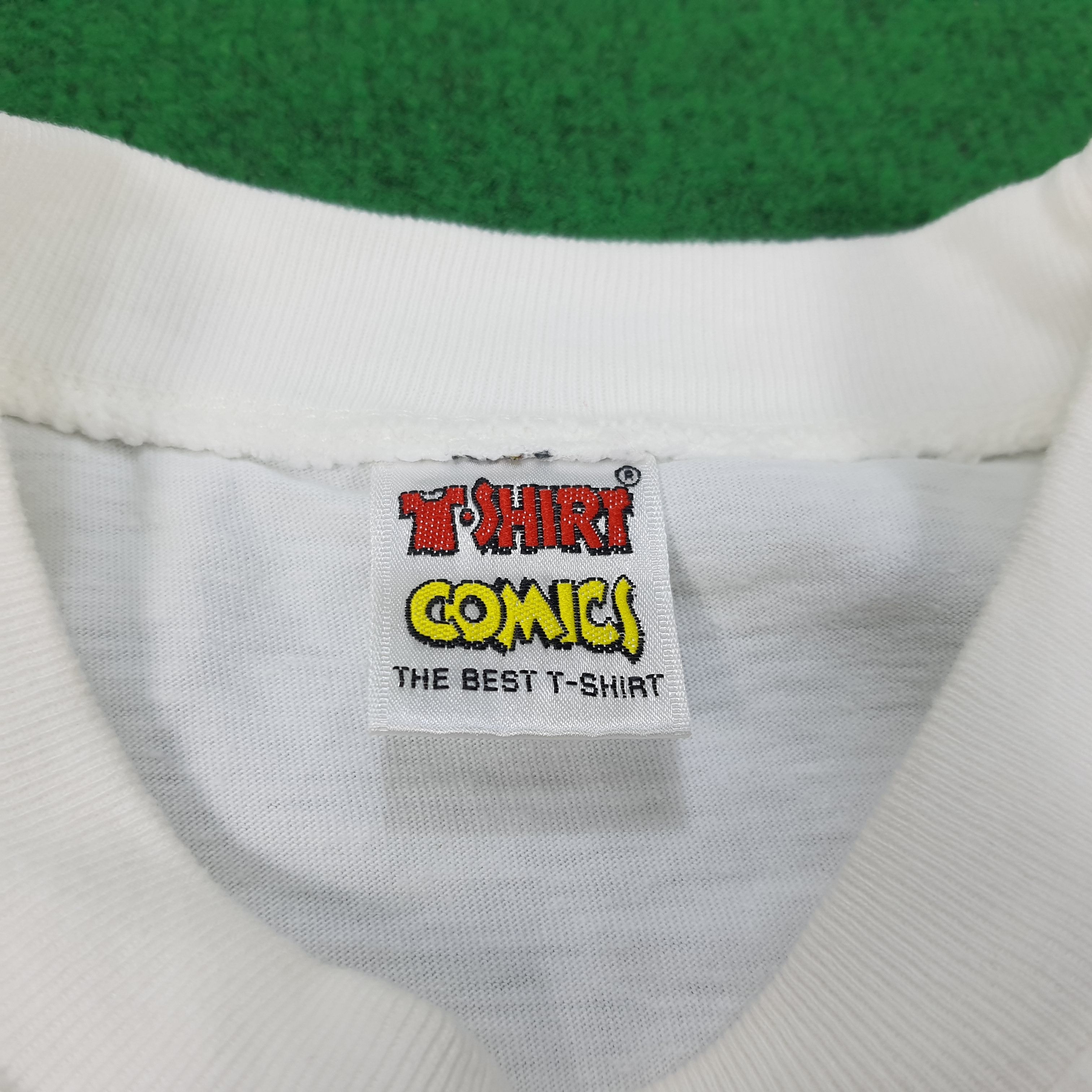 Cartoon Network × Vintage Vintage 90s Comics The Adventure of TinTin and Snowy Tshirt Size US L / EU 52-54 / 3 - 6 Thumbnail
