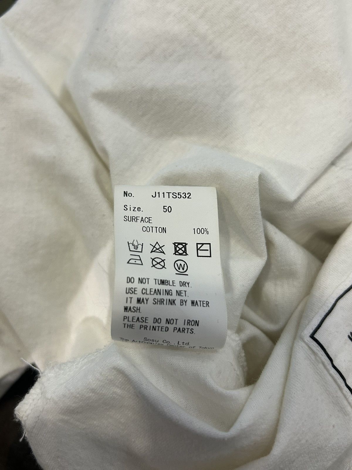 Maison MIHARA YASUHIRO Maison Mihara Yasuhiro Distressed Cotton Tee Size US M / EU 48-50 / 2 - 10 Thumbnail