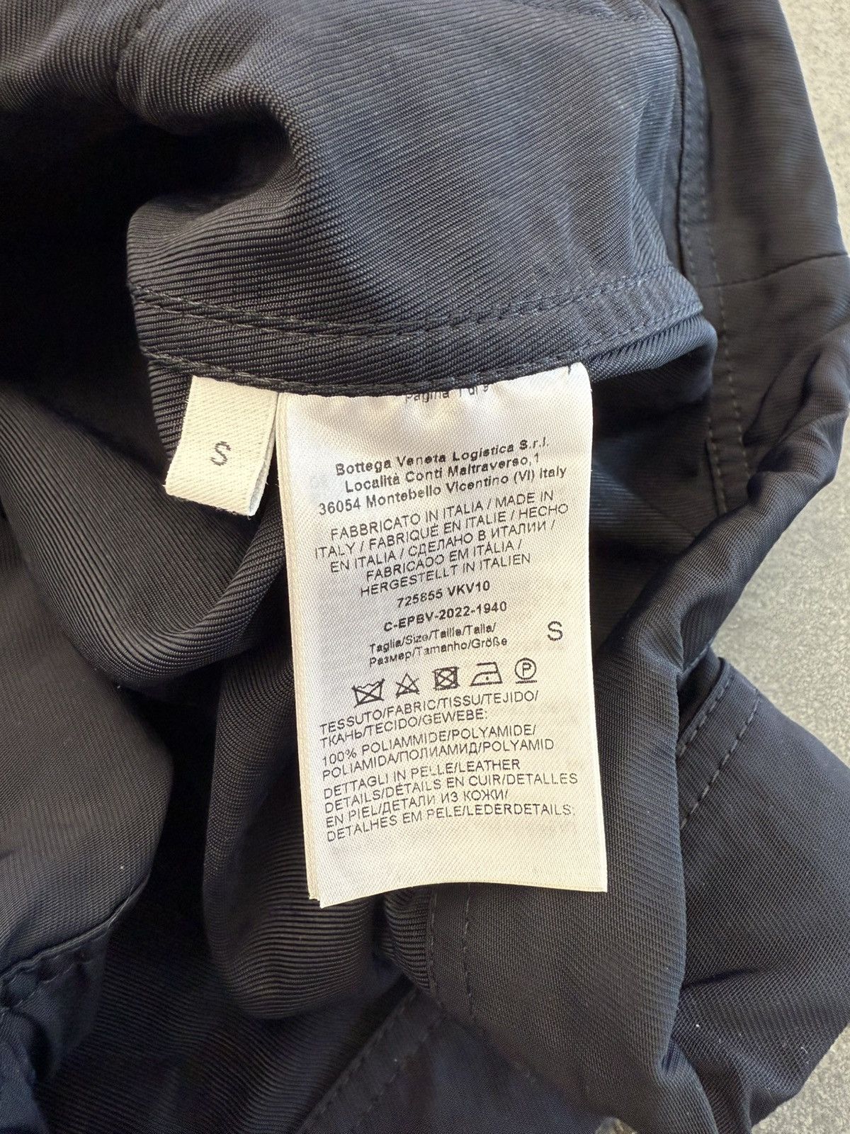 Bottega Veneta Bottega Veneta Nylon/Leather Packable Jacket (Oversized) Size US S / EU 44-46 / 1 - 9 Thumbnail
