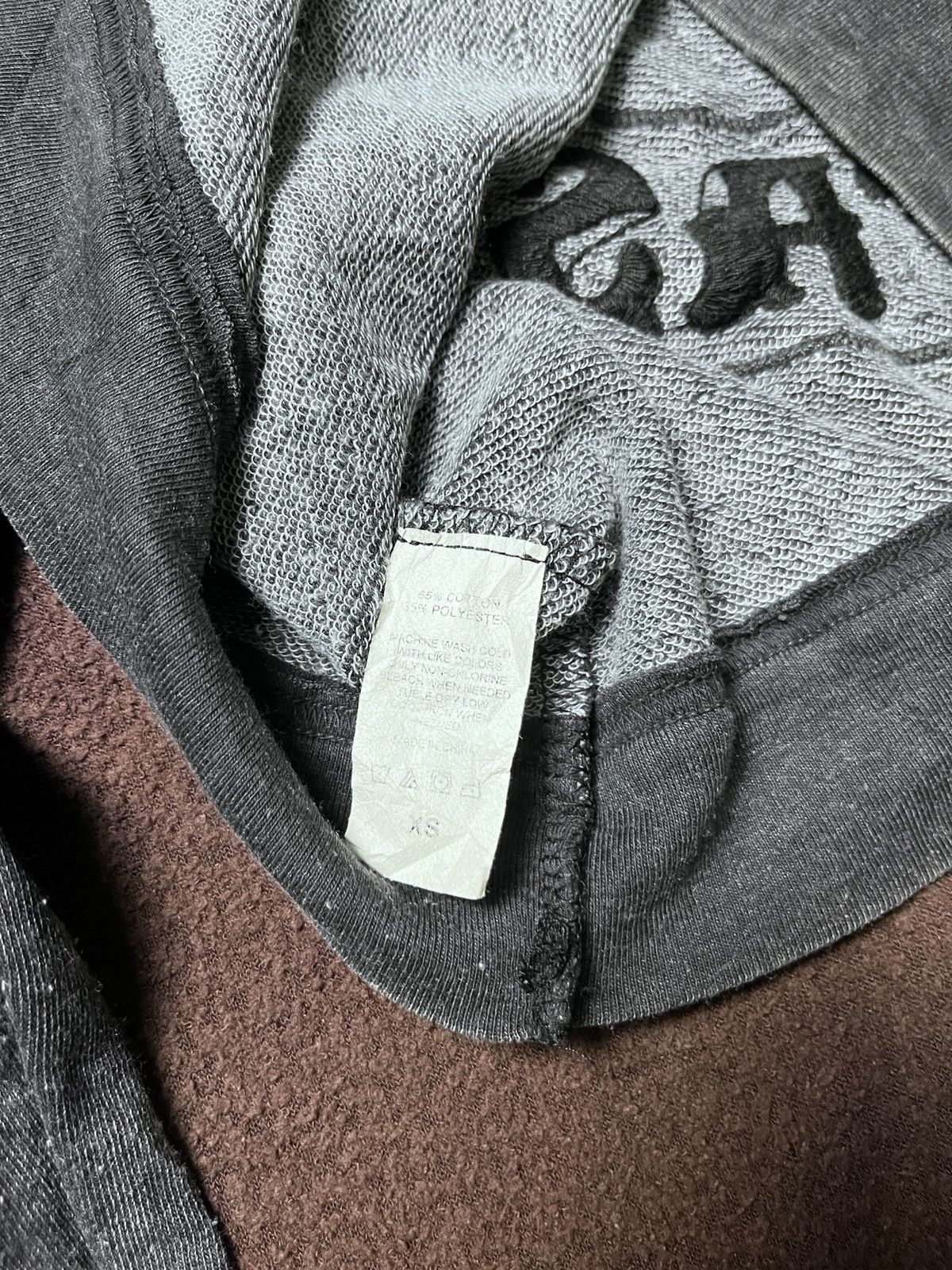 Japanese Brand AFFLICTION DISTRESSD SWEATSHIRT Size US XS / EU 42 / 0 - 8 Thumbnail