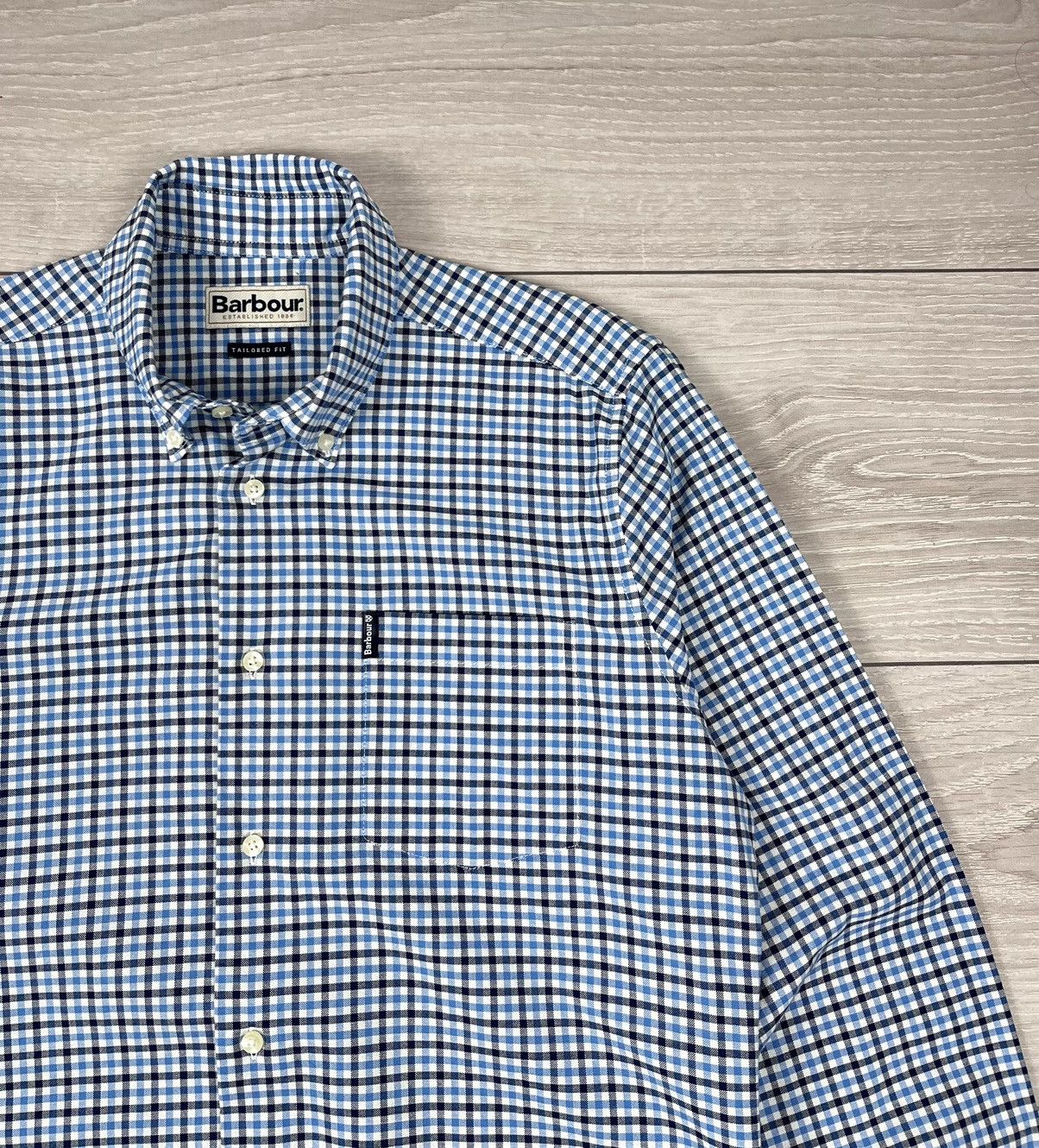 Barbour Barbour Gingham 11 Tailored Oxford Checkered Shirt Size US M / EU 48-50 / 2 - 8 Thumbnail