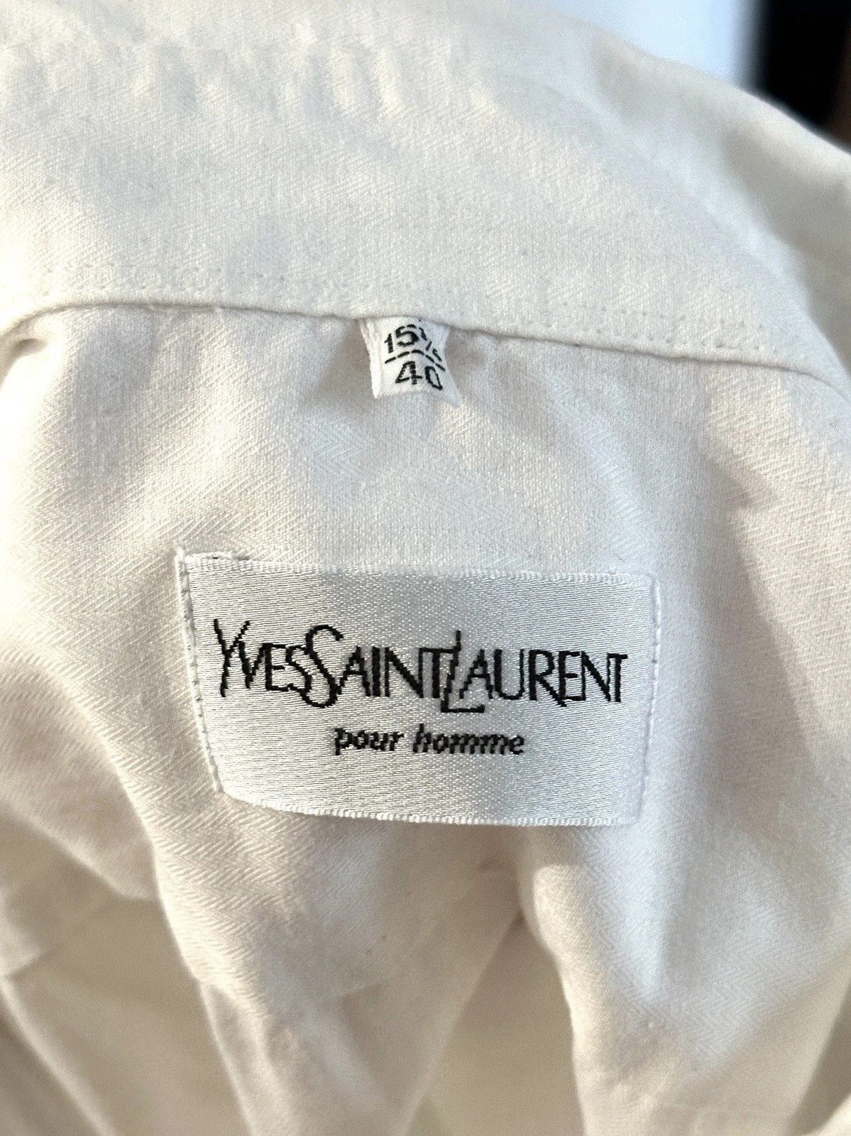 Yves Saint Laurent Vintage 2000s YSL Yves Saint Laurent Mens Shirt Size US XL / EU 56 / 4 - 12 Thumbnail