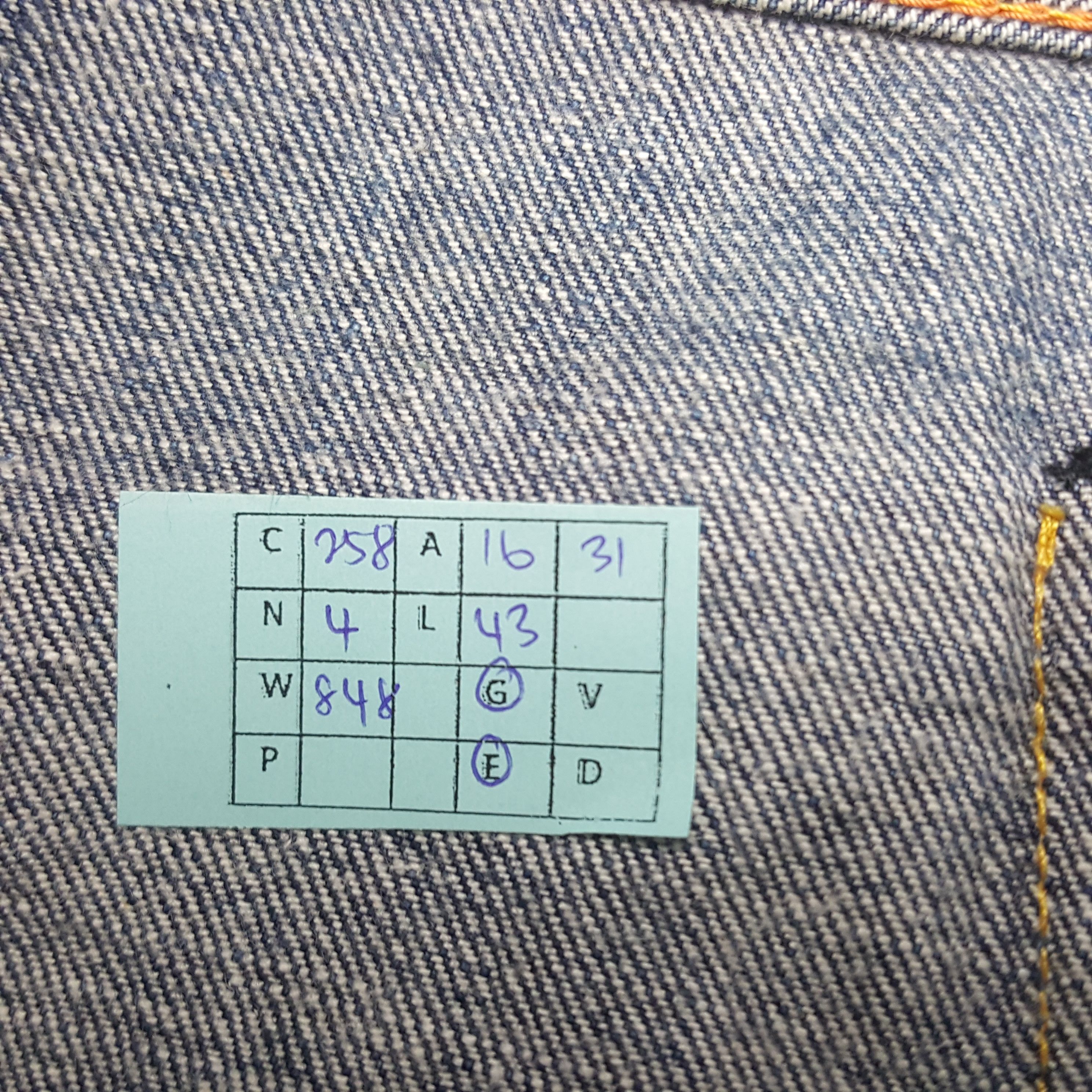 Evisu × Vintage Vintage Evisu Japan Custom Rare Daicock Denim Jeans Size US 32 / EU 48 - 13 Thumbnail