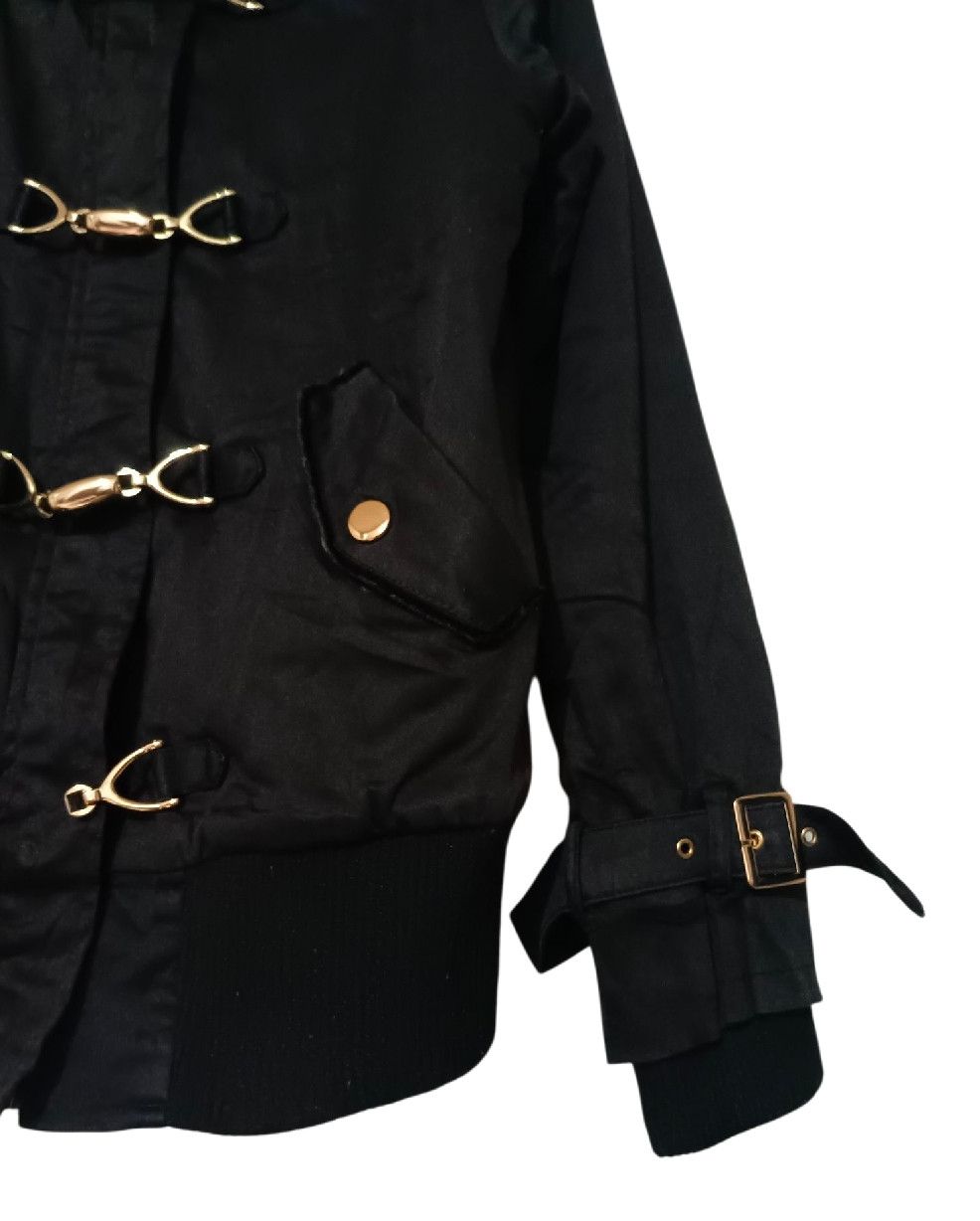 CECIL McBEE Fur Napoleon Double Layer Jacket