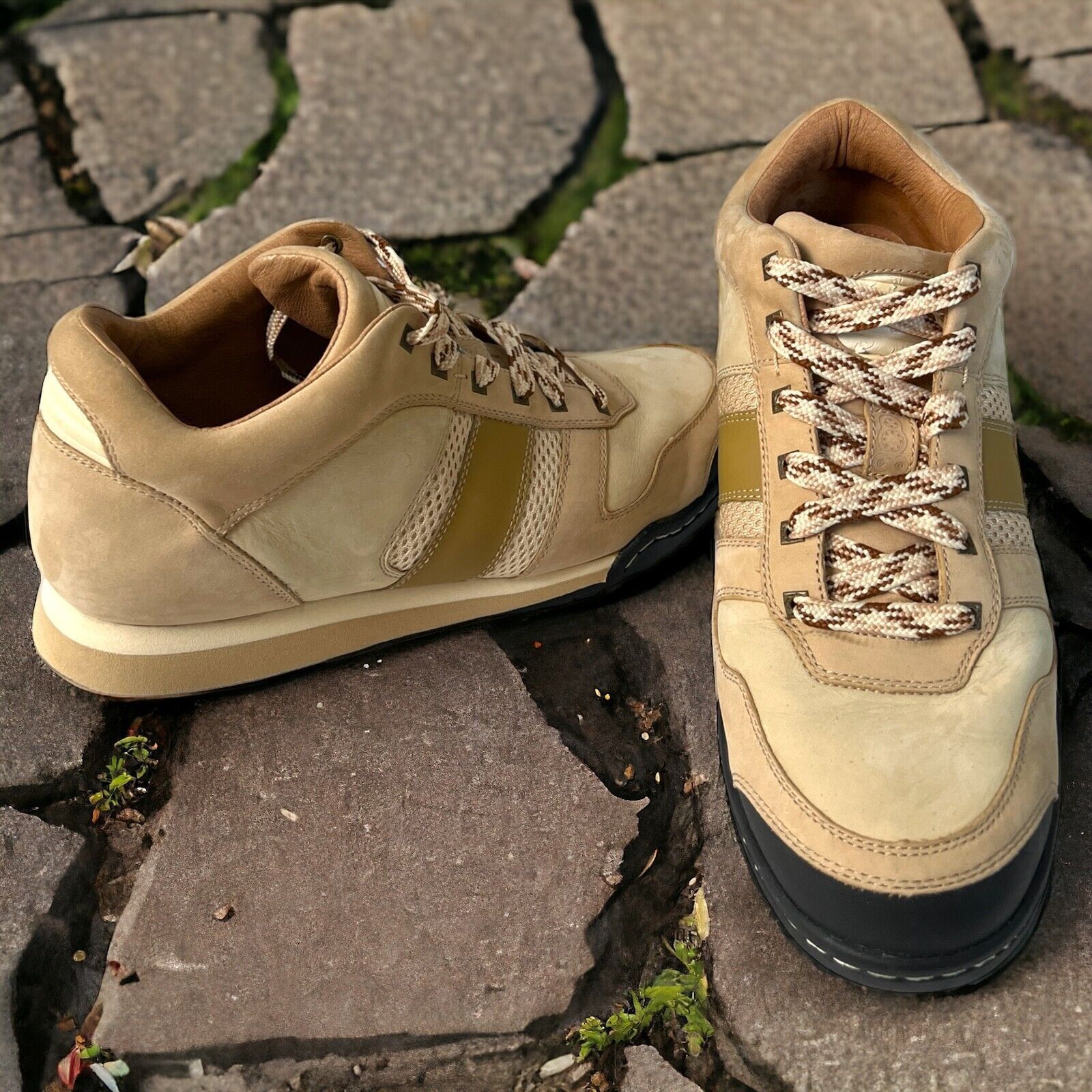 Other Luxury Jhung Yuro Hiker Low Mens 10 Beechnut Leather Shoes Size US 10 / EU 43 - 1 Thumbnail