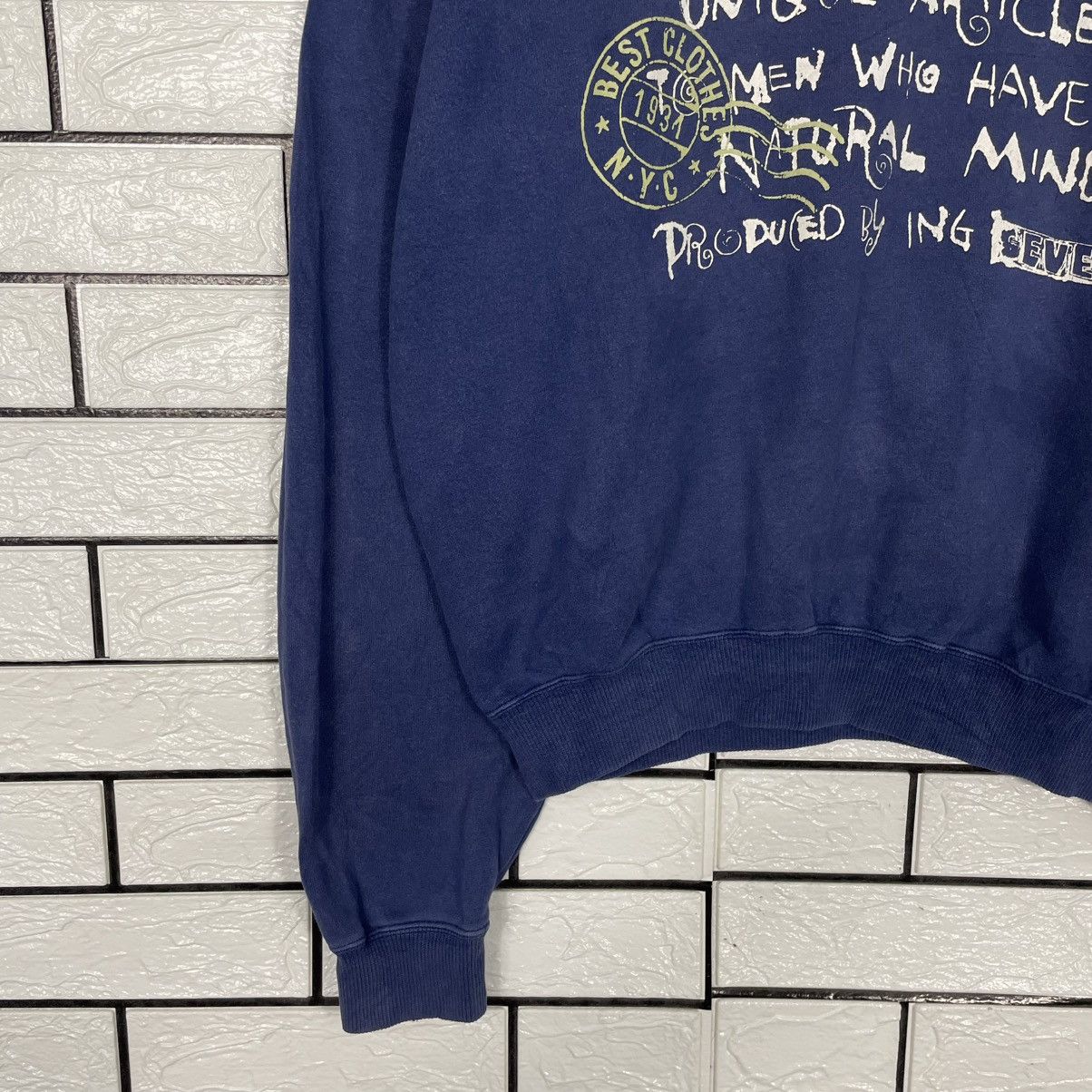 Japanese Brand Poshboy Crewneck Sweatshirt Size US M / EU 48-50 / 2 - 3 Thumbnail