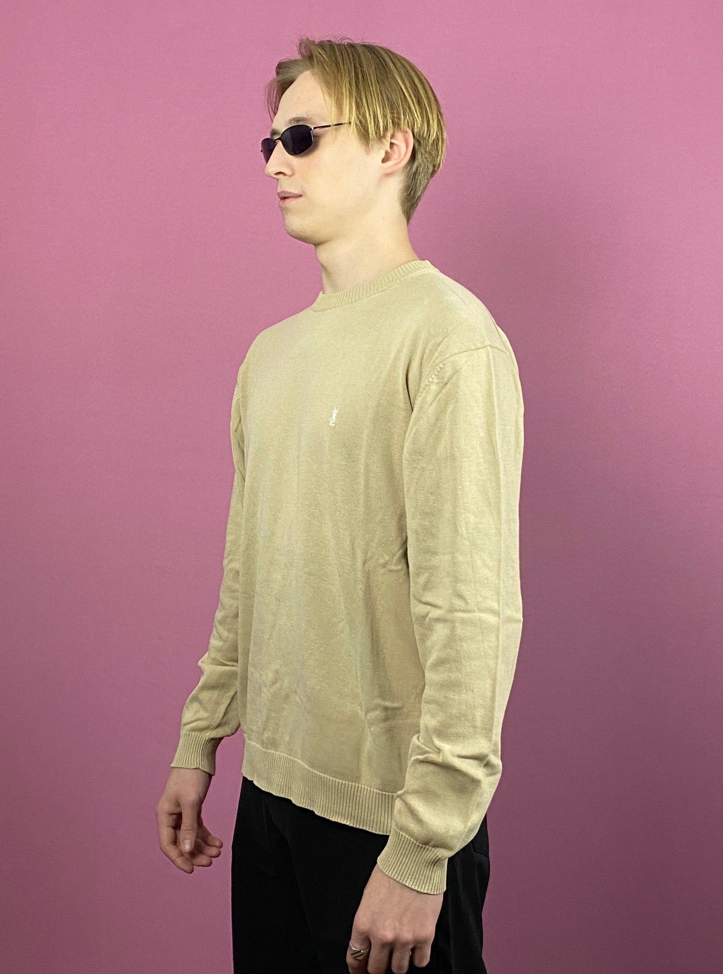 Vintage × Yves Saint Laurent Yves Saint Laurent Vintage Men's Sweater - M Size US M / EU 48-50 / 2 - 1 Thumbnail