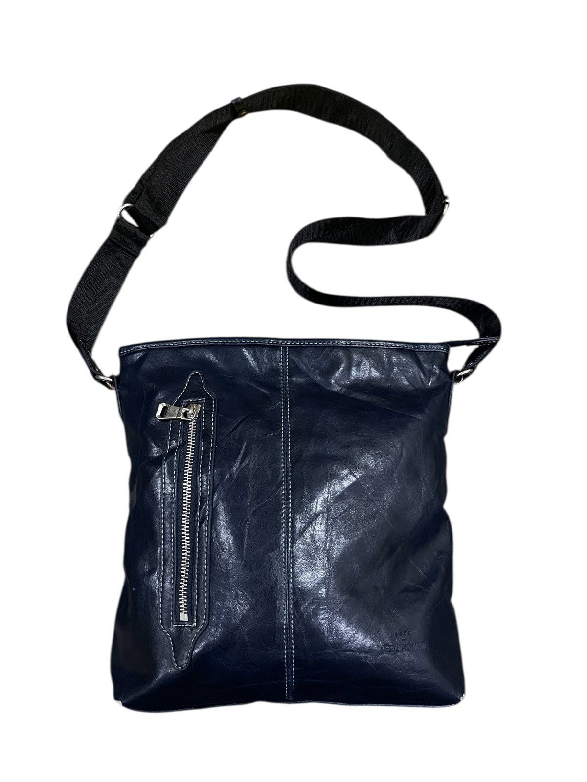 Issey Miyake SACS for TETE HOMME by ISSEY MIYAKE LEATHER CROSS BODY BAG Size ONE SIZE - 1 Thumbnail