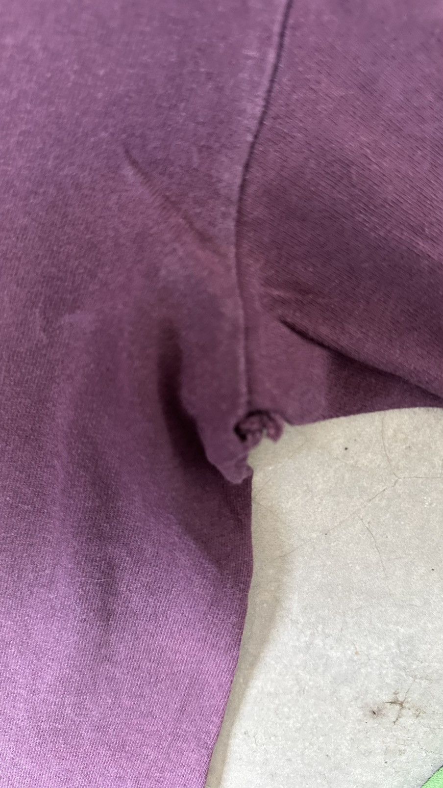 Yohji Yamamoto VINTAGE INED HOMME BLUSTERY VERIFY DISTRESSED TEE Size US L / EU 52-54 / 3 - 6 Thumbnail