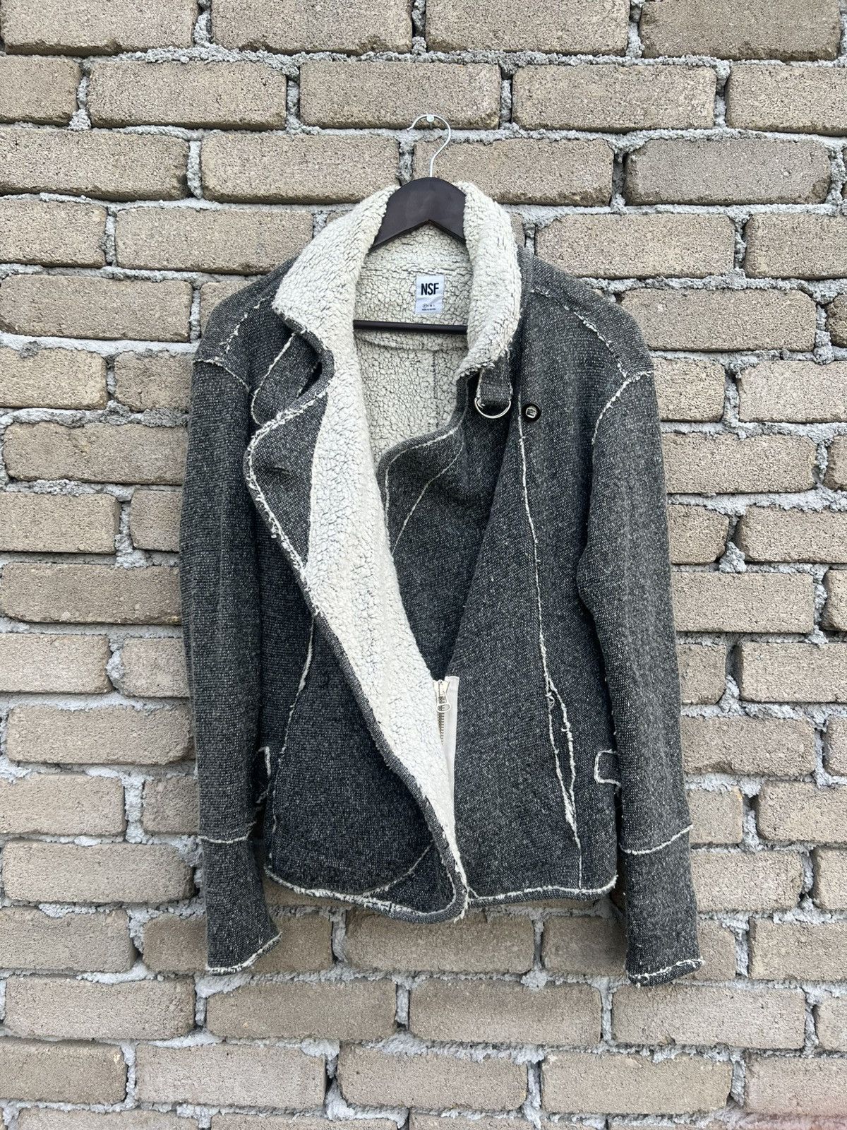 NSF NSF Fleece Cutoff Style Jacket Size S / US 4 / IT 40 - 7 Thumbnail
