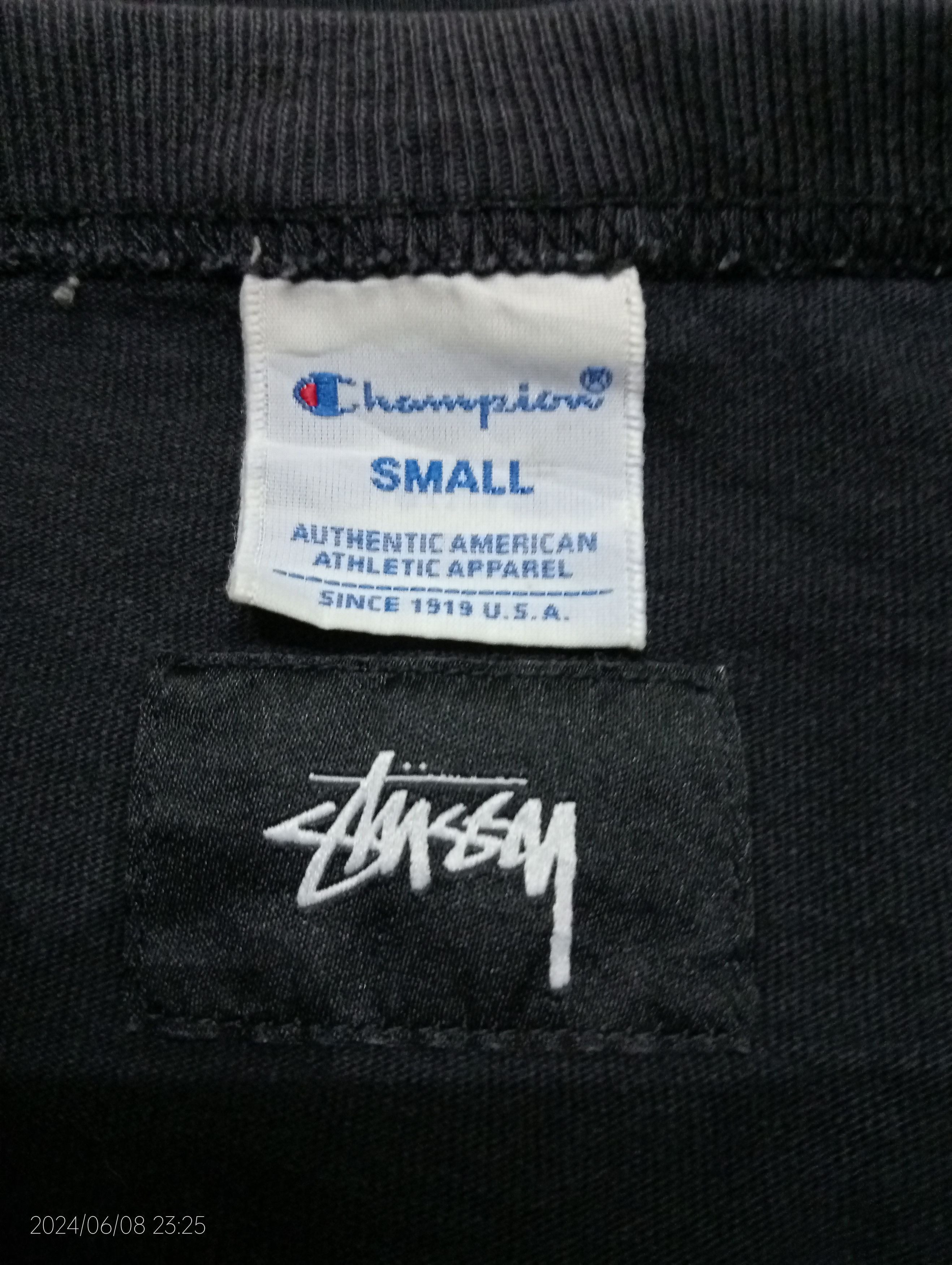 Stussy Stussy X Champion World Tour Tee Size US S / EU 44-46 / 1 - 5 Thumbnail