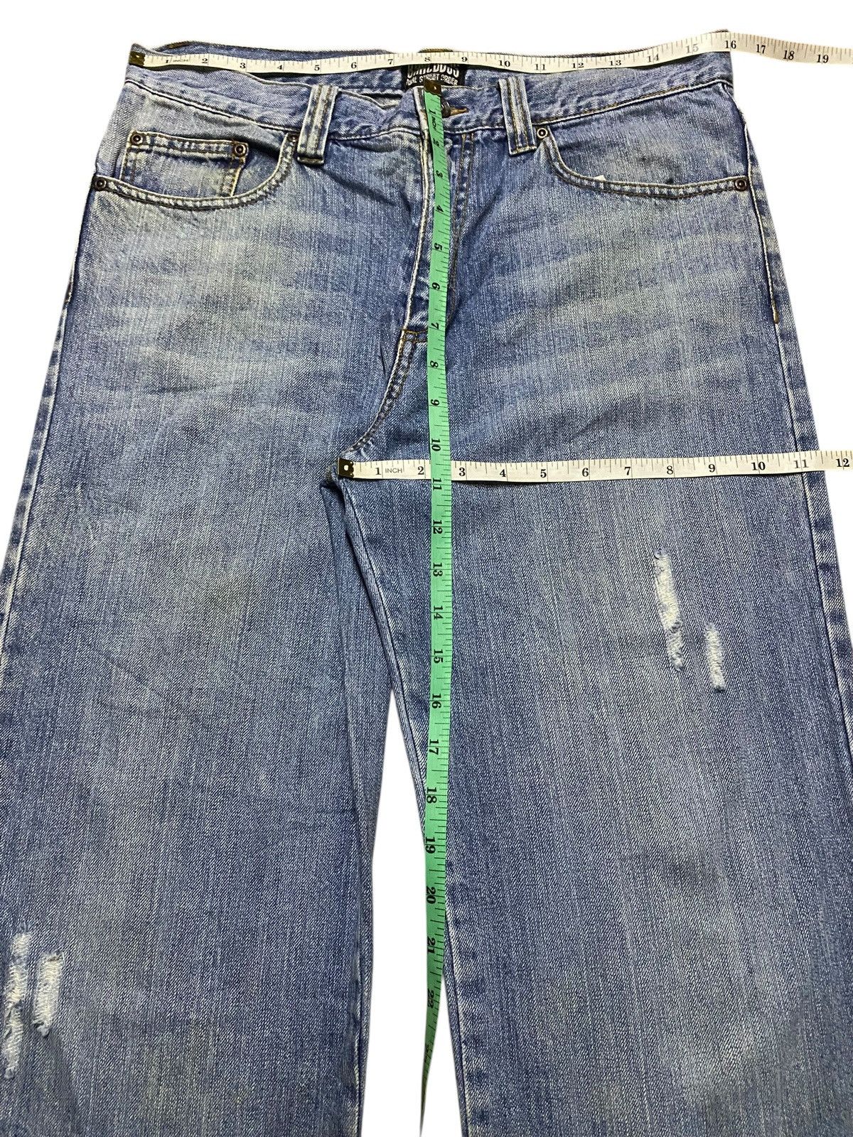 Japanese Brand Vtg Japanese Brand Barcedos Grunge Distressed Loose Jeans Size US 32 / EU 48 - 13 Thumbnail