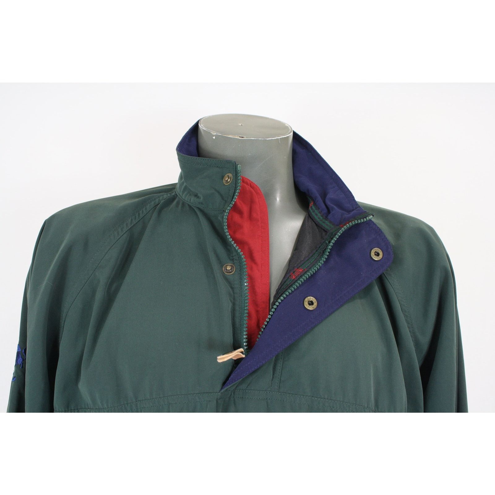 Goretex × Vintage Vtg 90s Tourney Gore-Tex Pullover Rain Jacket Mens L Green Size US L / EU 52-54 / 3 - 5 Thumbnail