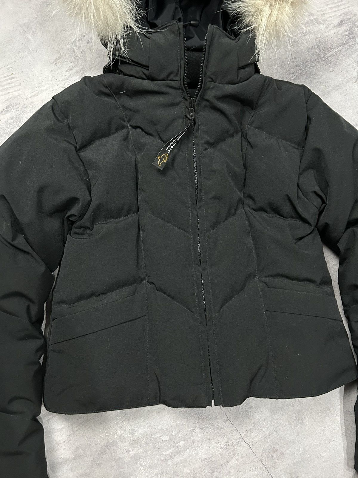 Canada Goose × Vintage Canada Goose Black Chilliwack Bomber Small Black Size S / US 4 / IT 40 - 3 Thumbnail