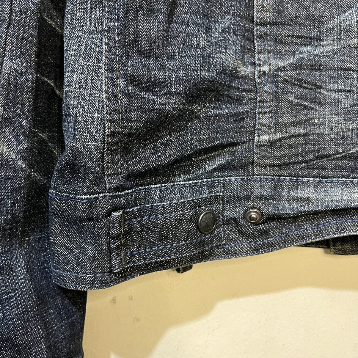 Marithe + Francois Girbaud Vintage 90's Marithe Francois Girbaud Denim Jacket Size US M / EU 48-50 / 2 - 21 Thumbnail