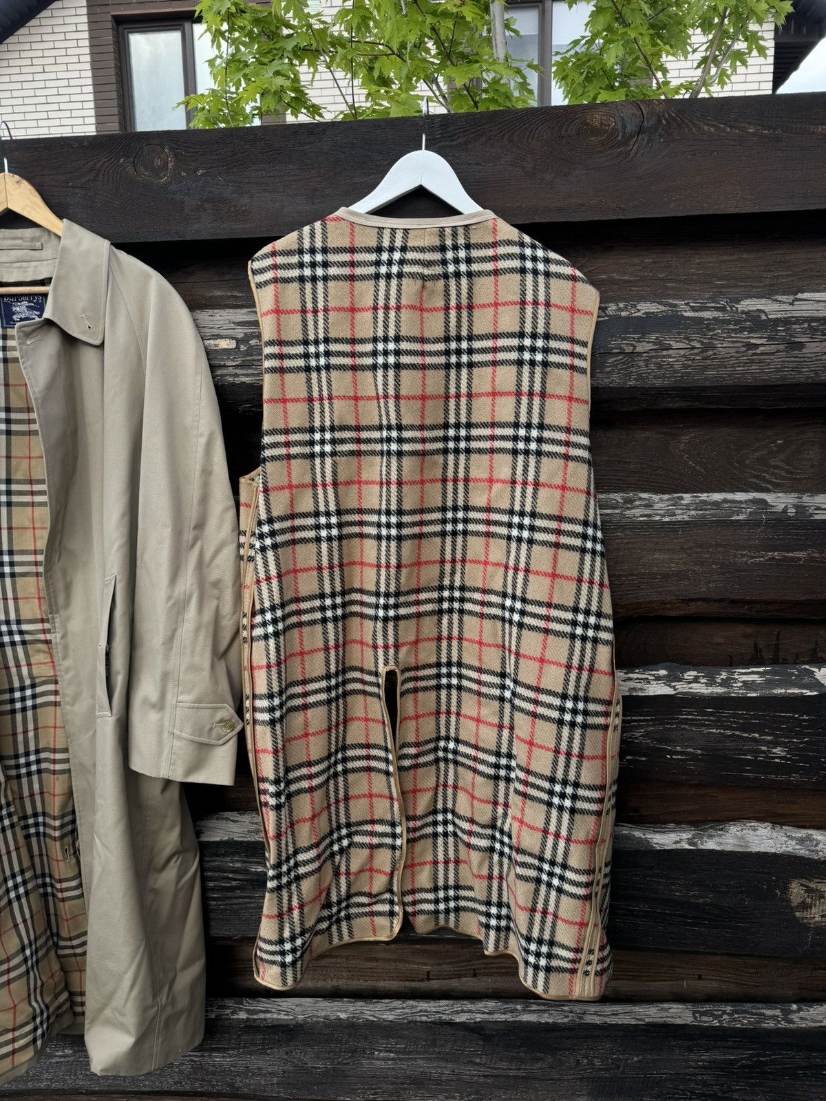 Burberry × Vintage Burberry beige long trench coat with lining vintage Size US L / EU 52-54 / 3 - 11 Thumbnail