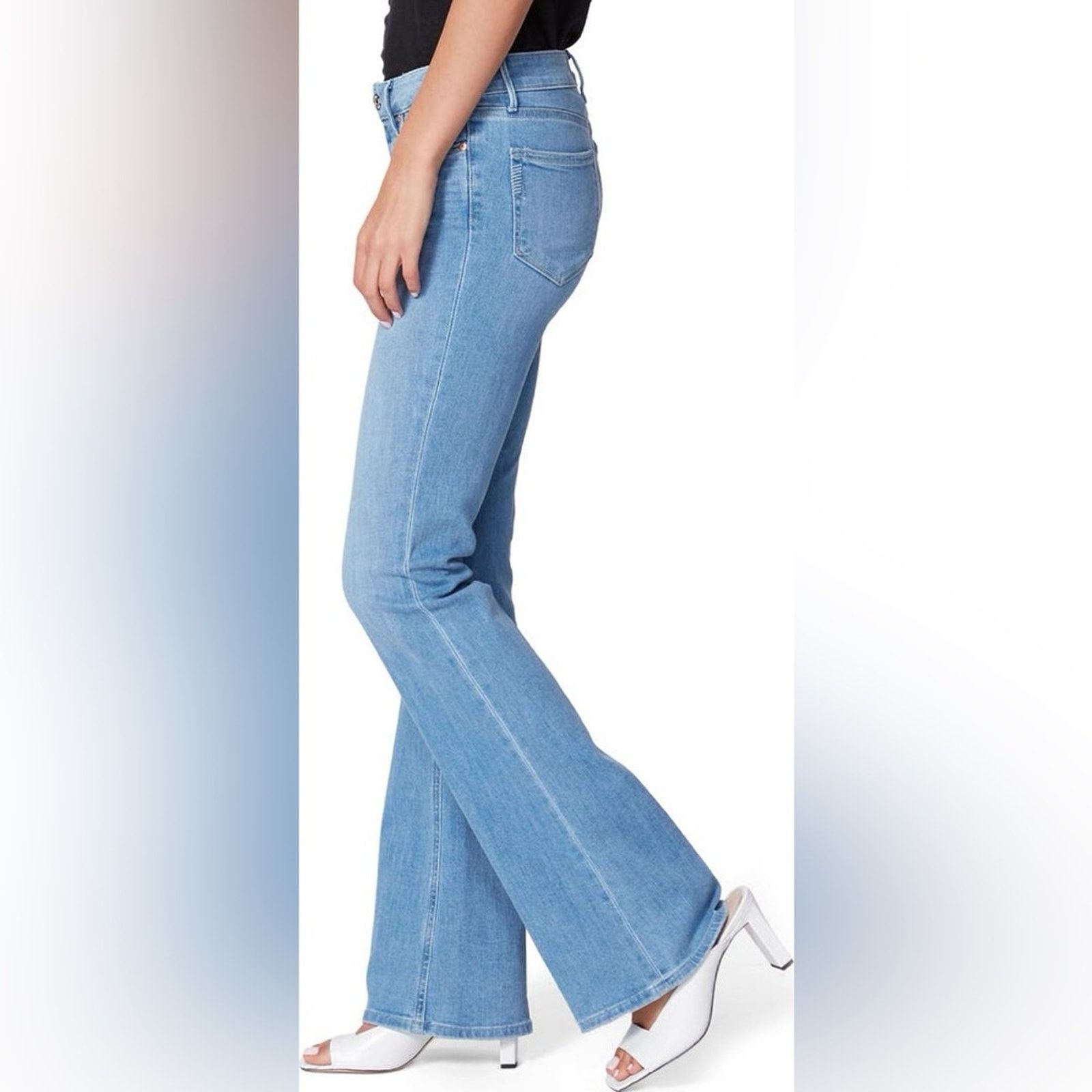 Paige PAIGE Skyline Bootcut Jeans Satellite Light Blue Sz. 25 / 4 Size 25" / US 0 / IT 36 - 3 Thumbnail