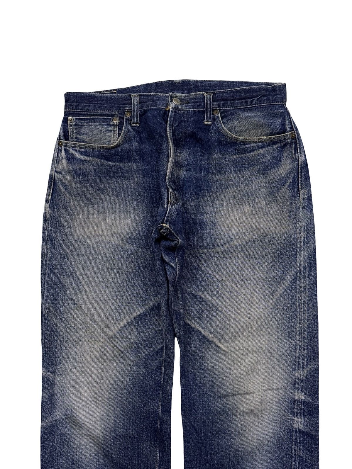 Denime Vintage 90s Denime Selvedge Denim Jeans Made in Japan | W33 Size US 33 - 4 Thumbnail