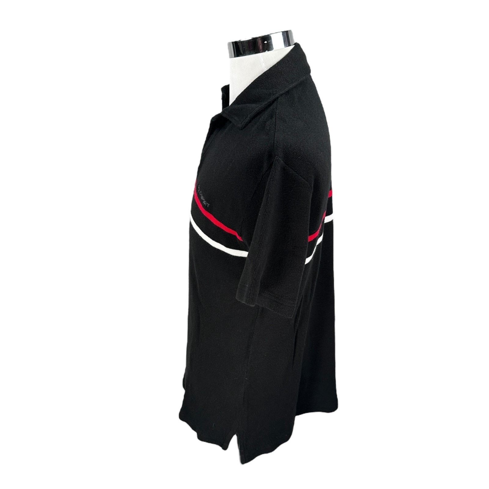 Polo Ralph Lauren Vintage Ralph Lauren Polo Sport Shirt Men's Medium Black 90s Size US M / EU 48-50 / 2 - 5 Thumbnail