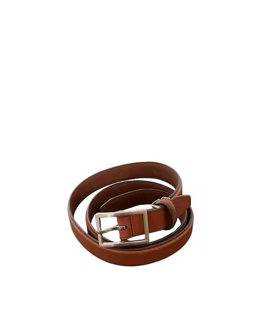 image of Vintage Genuine Leather Buckle Belts, Men's