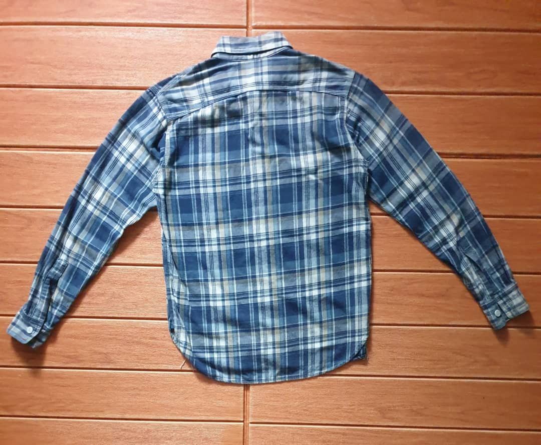 FOB Factory 💥Fob Factory checkered Japanese brand chambray shirt Size US S / EU 44-46 / 1 - 11 Thumbnail