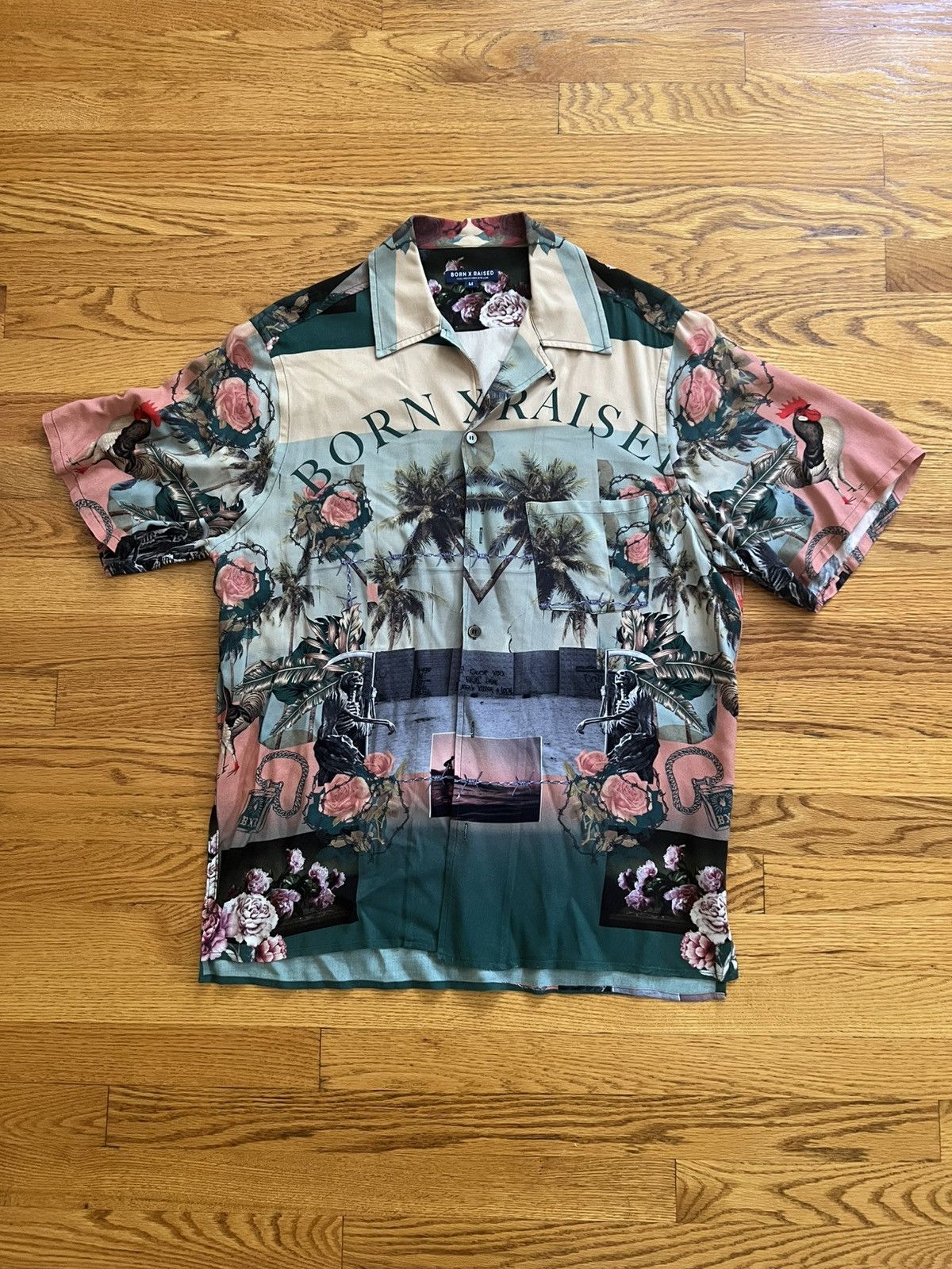 Born X Raised BORN X RAISED INDIAN SUMMER PRINT BUTTON-UP SHIRT Size US M / EU 48-50 / 2 - 3 Thumbnail