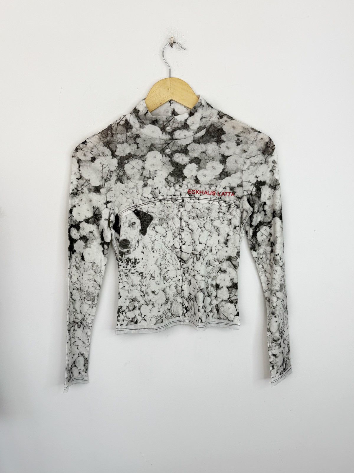 Eckhaus Latta ECKHAUS LATTA LAPPED BABY TURTLENECK Size S / US 4 / IT 40 - 1 Thumbnail