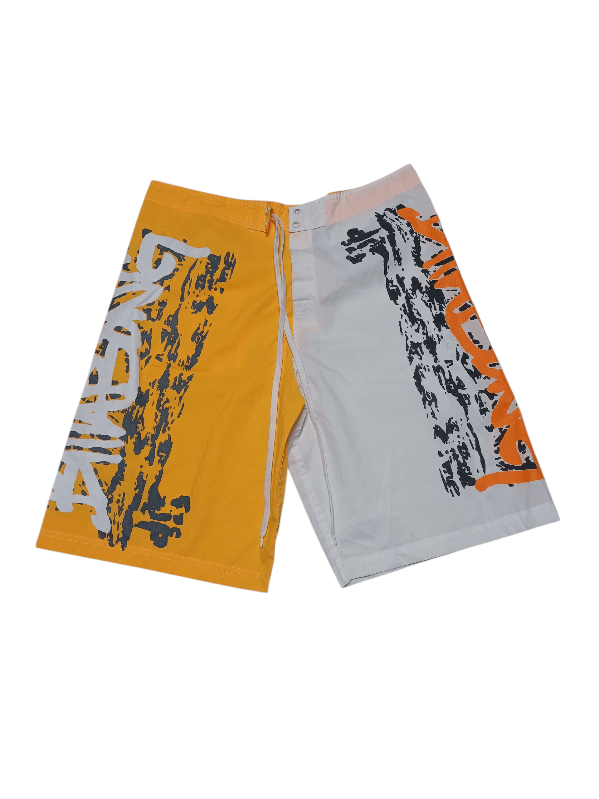Billabong BILLABONG VINTAGE SURF STYLE NYLON SWIM SHORTS Size US 38 / EU 54 - 1 Thumbnail