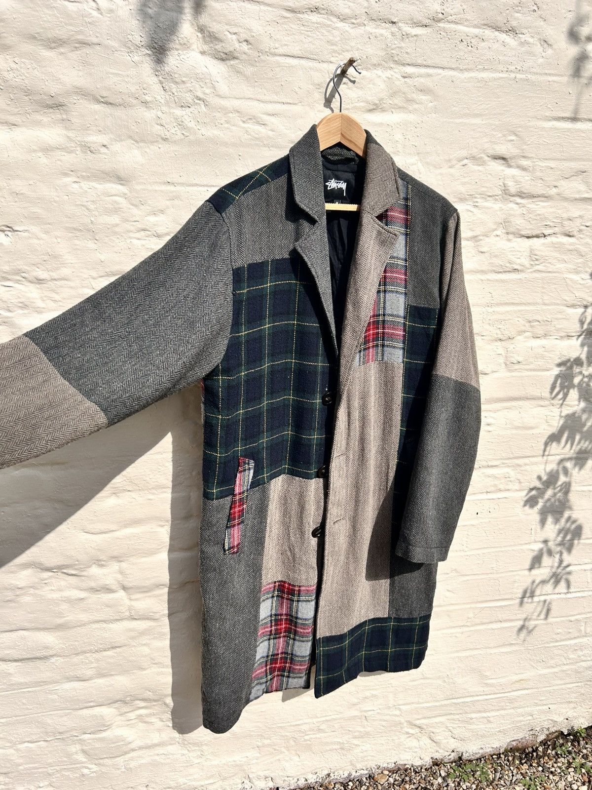 Stussy Stussy patchwork trenchcoat jacket Size US M / EU 48-50 / 2 - 3 Thumbnail