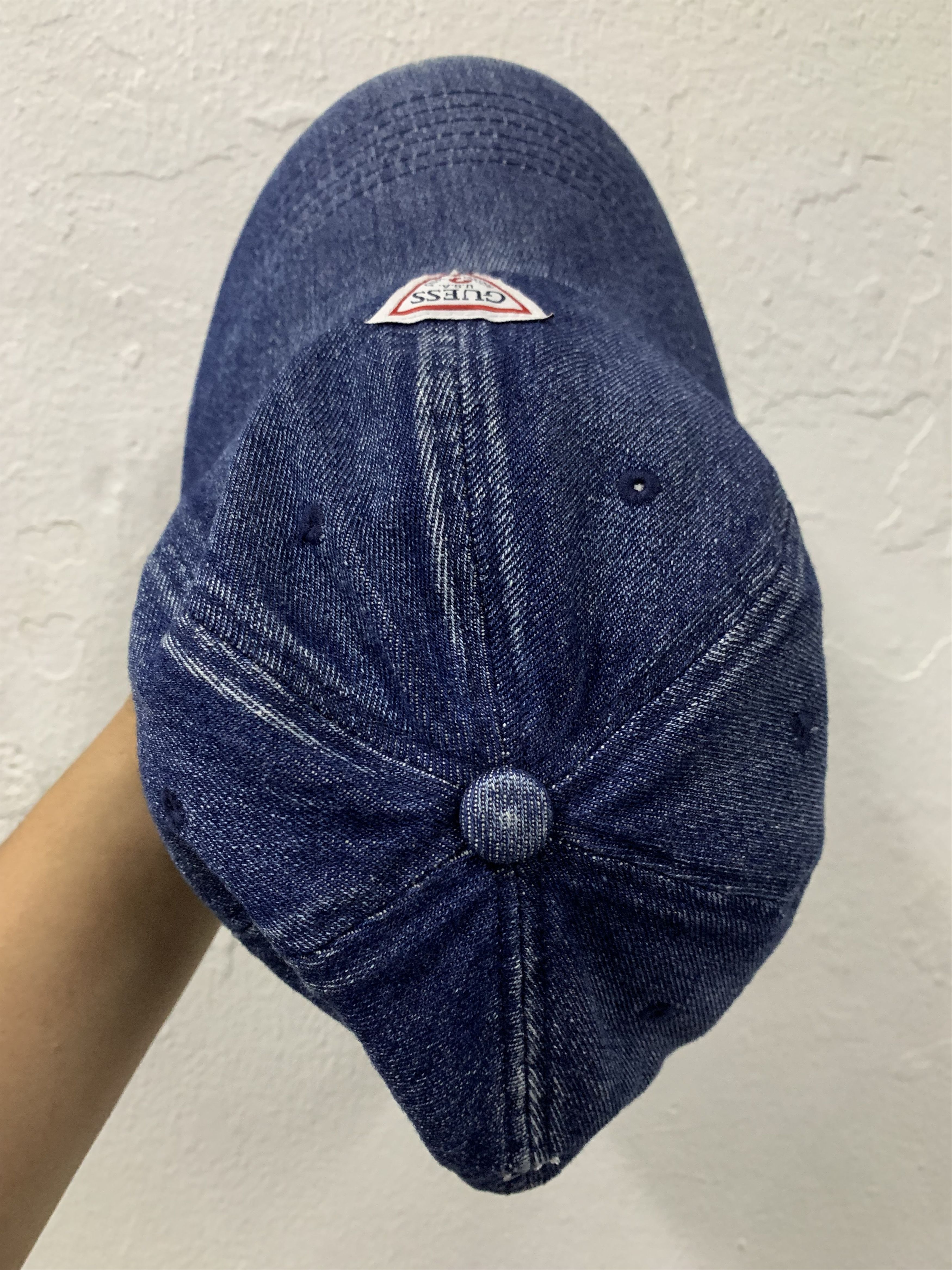 Guess GUESS Denim Hat Size ONE SIZE - 10 Thumbnail