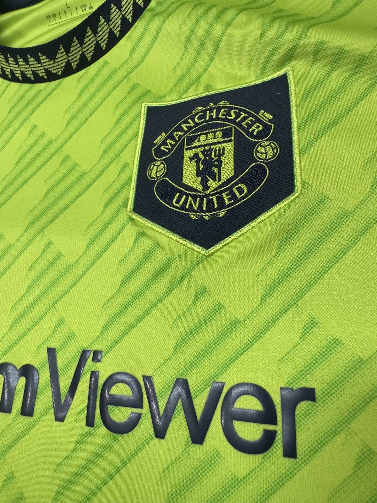 Adidas Adidas Manchester United 22/23 Third Kit Size US L / EU 52-54 / 3 - 4 Thumbnail
