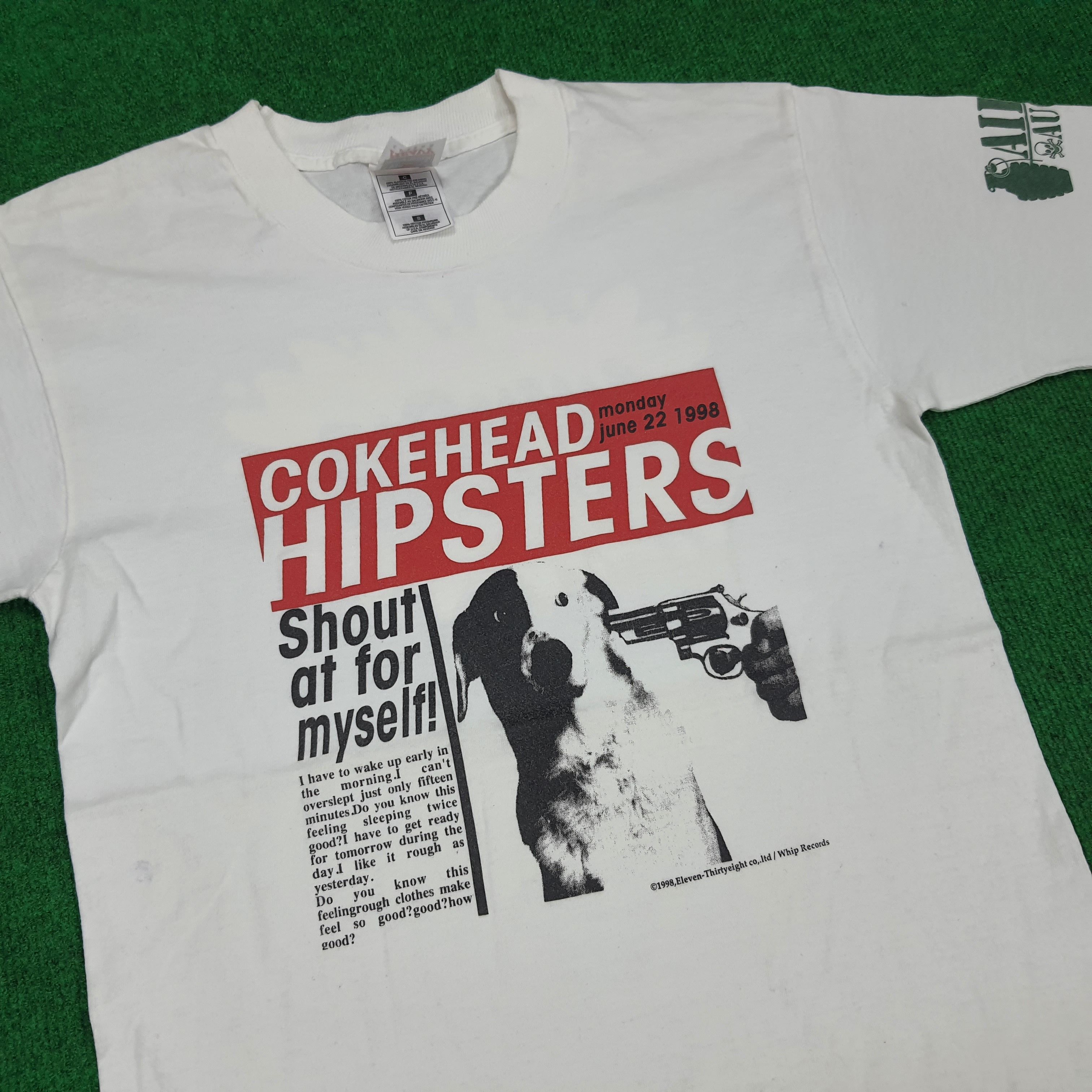 Vintage Vintage Cokehead Hipsters 1998 T-shirt Size US S / EU 44-46 / 1 - 2 Thumbnail