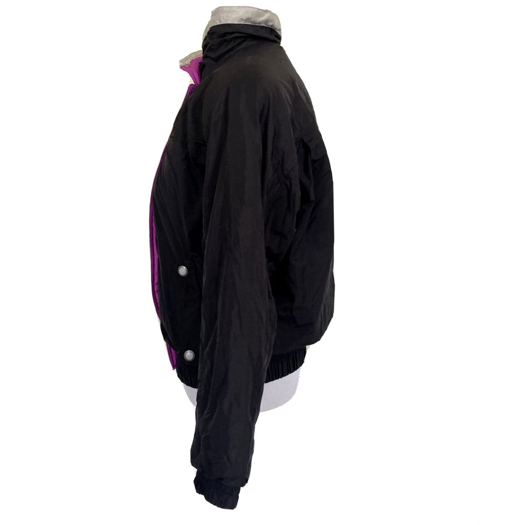 Vintage VINTAGE Roffe BLACK Puffer Jacket Parka Ski Coat Women Size 8 Short Nylon Zip Casual 80's 90s USA Size M / US 6-8 / IT 42-44 - 6 Thumbnail