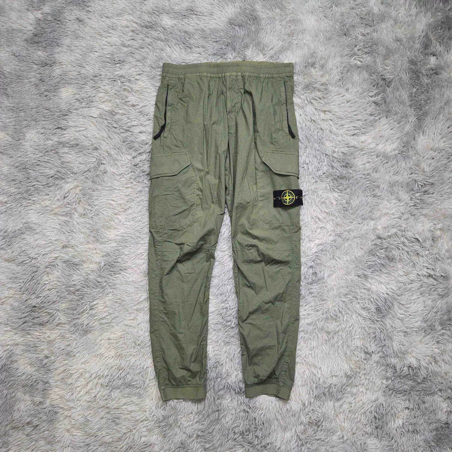 Stone Island Stone Island Green Pants Casual Size US 30 / EU 46 - 1 Thumbnail