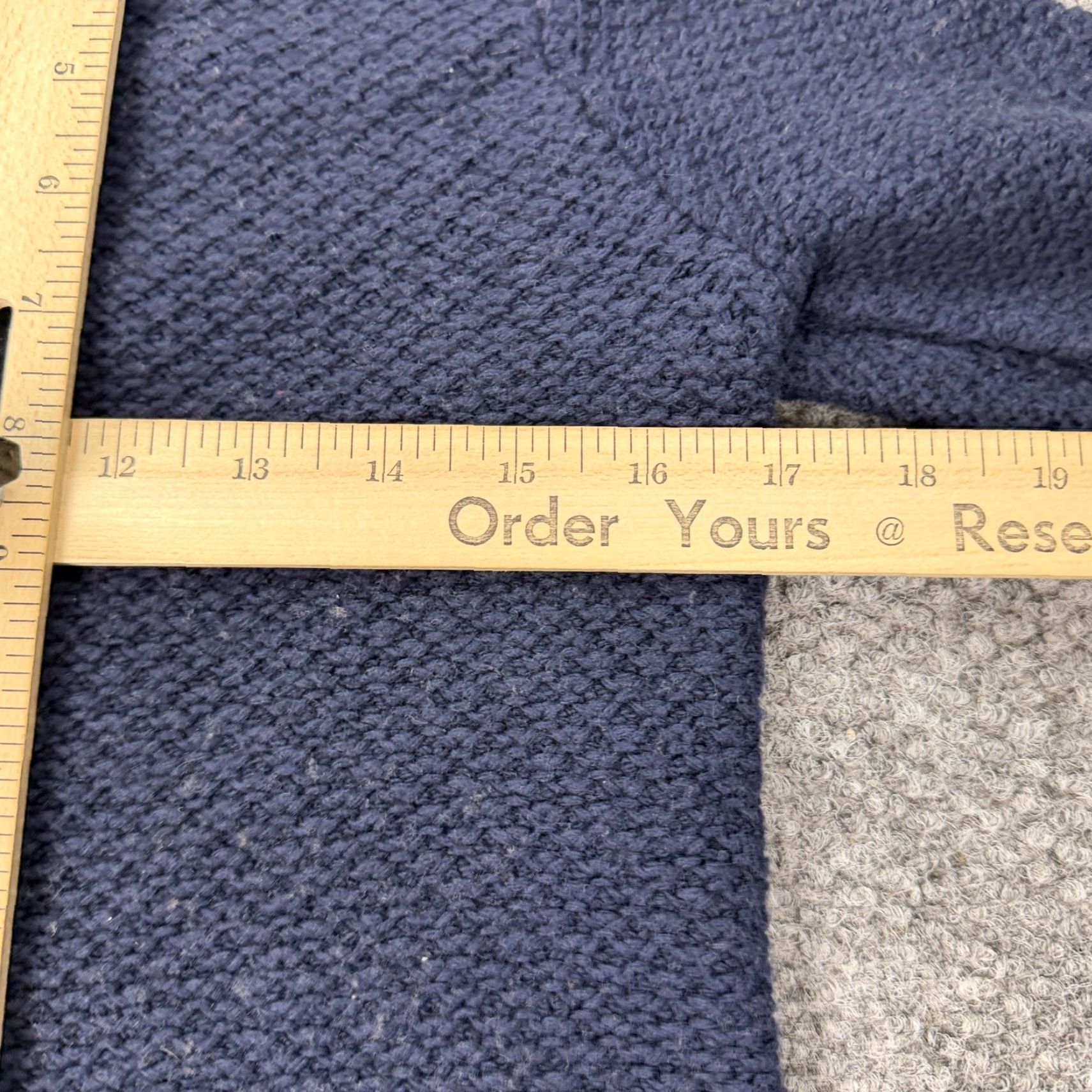 Merona Merona Sweater Adult Womens Medium Navy Blue Cable Knit Crewneck Pullover Knit Wool Cotton Rayon Nylon All Seasons Size M / US 6-8 / IT 42-44 - 7 Thumbnail