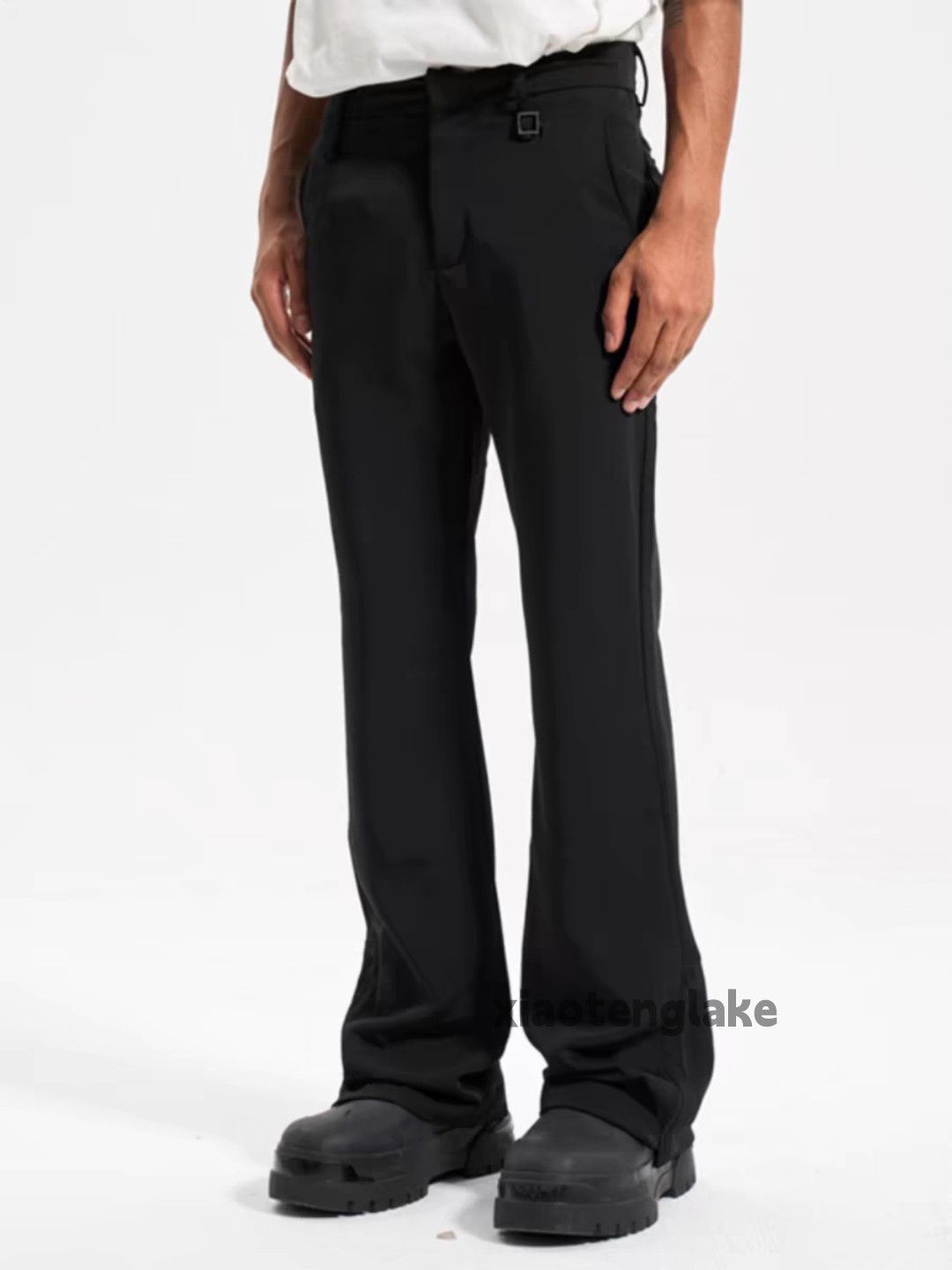 Designer × Japanese Brand × Vintage retro y2k yuppie bootcut flared cleanfit work pants Size US 36 / EU 52 - 5 Thumbnail