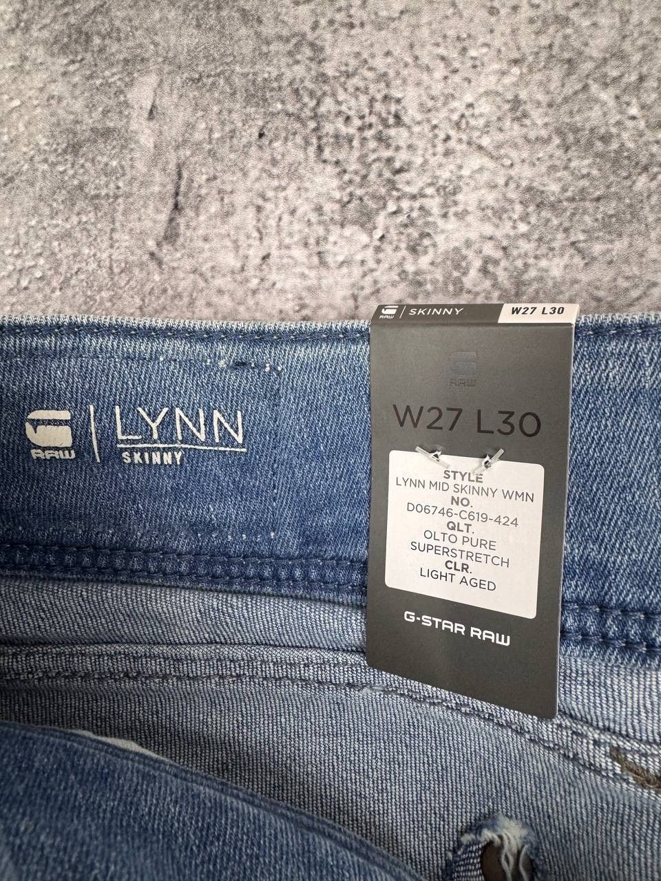 G-Star G-Star Raw NWT Men Lynn Mid Skinny Jeans Light Size W27 Size US 27 - 9 Thumbnail