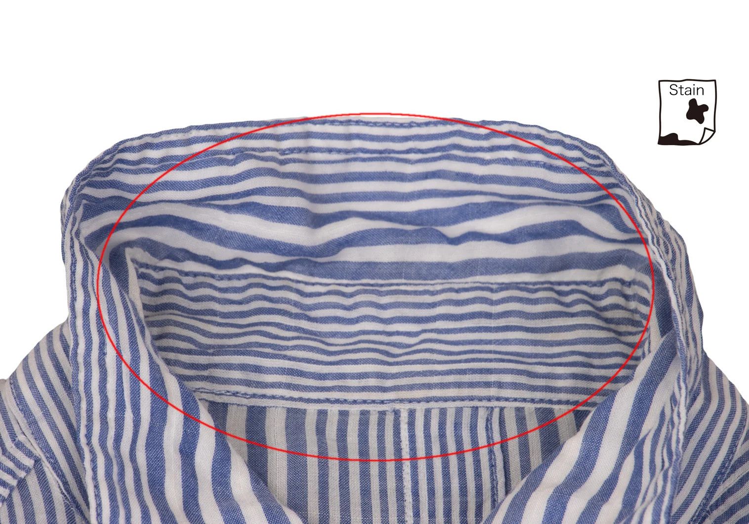 Yohji Yamamoto Yohji Yamamoto Wrinkled Stripe Long Shirt Blue White Size US M / EU 48-50 / 2 - 4 Thumbnail
