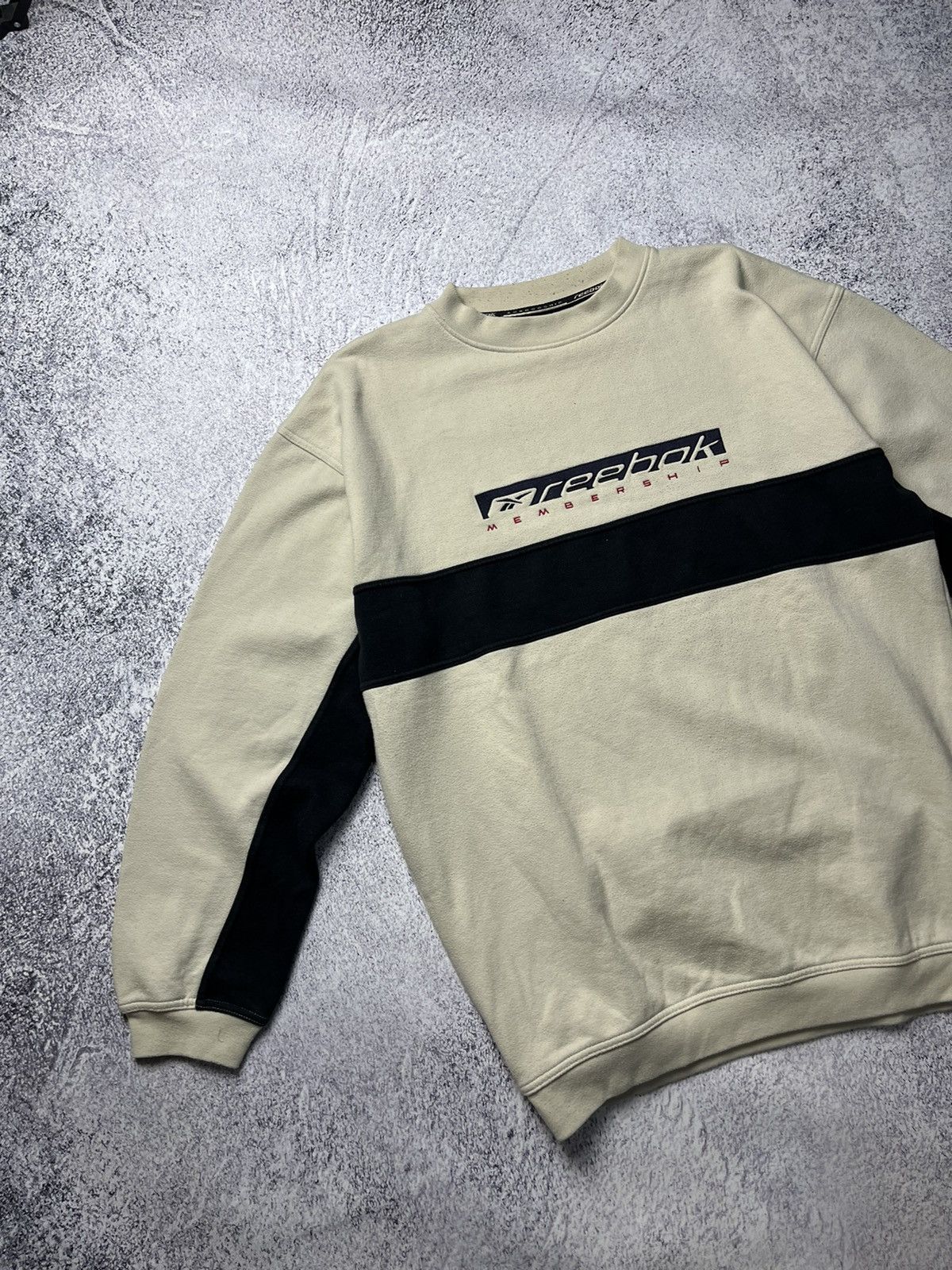 Reebok Reebok sweatshirt vintage big logo crew neck 90s Size US XL / EU 56 / 4 - 9 Thumbnail