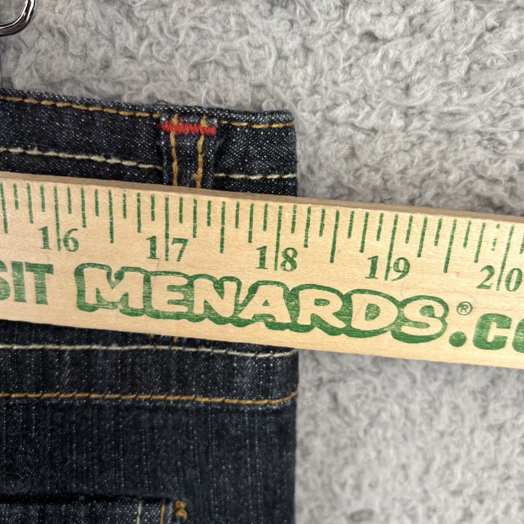 Rocawear Rocawear Jeans Women's 16 Regular Wide-Leg 90s Hip Hop Grunge Denim Black 32in Inseam Baggy Y2K City Cars Retro 5-Pocket Size 25" / US 0 / IT 36 - 4 Thumbnail