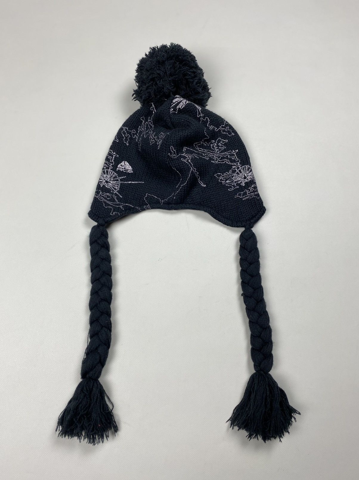 Vintage Nike ACG ladies Y2K Beani Hat Earflap Size M Size ONE SIZE - 9 Thumbnail