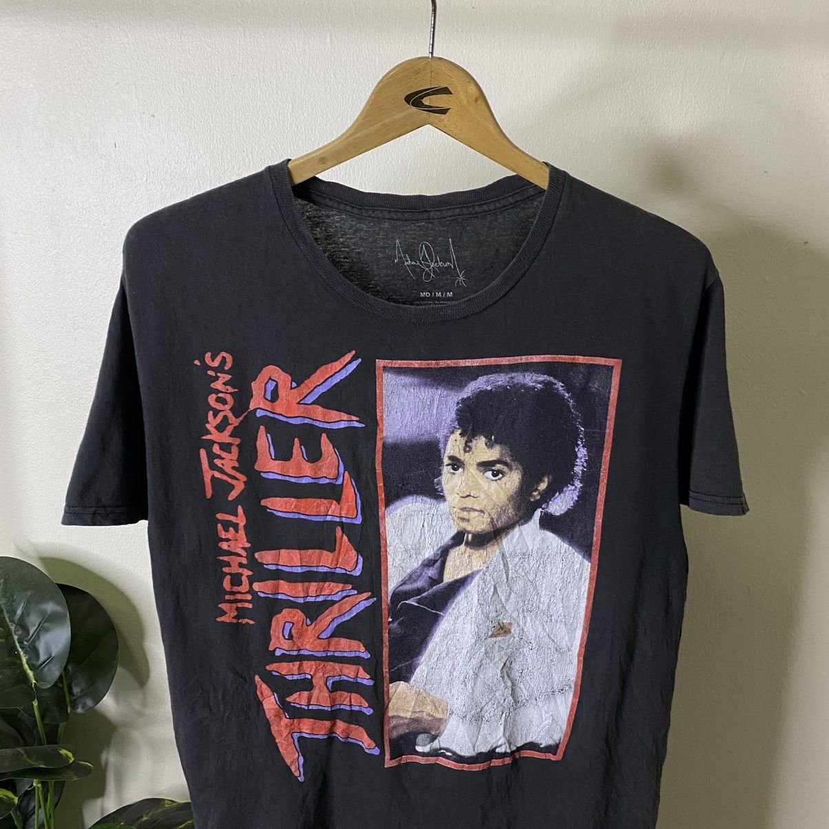 Michael Jackson Y2K MJ Thriller Official Reissue T Shirt Singer Band Size US M / EU 48-50 / 2 - 2 Thumbnail