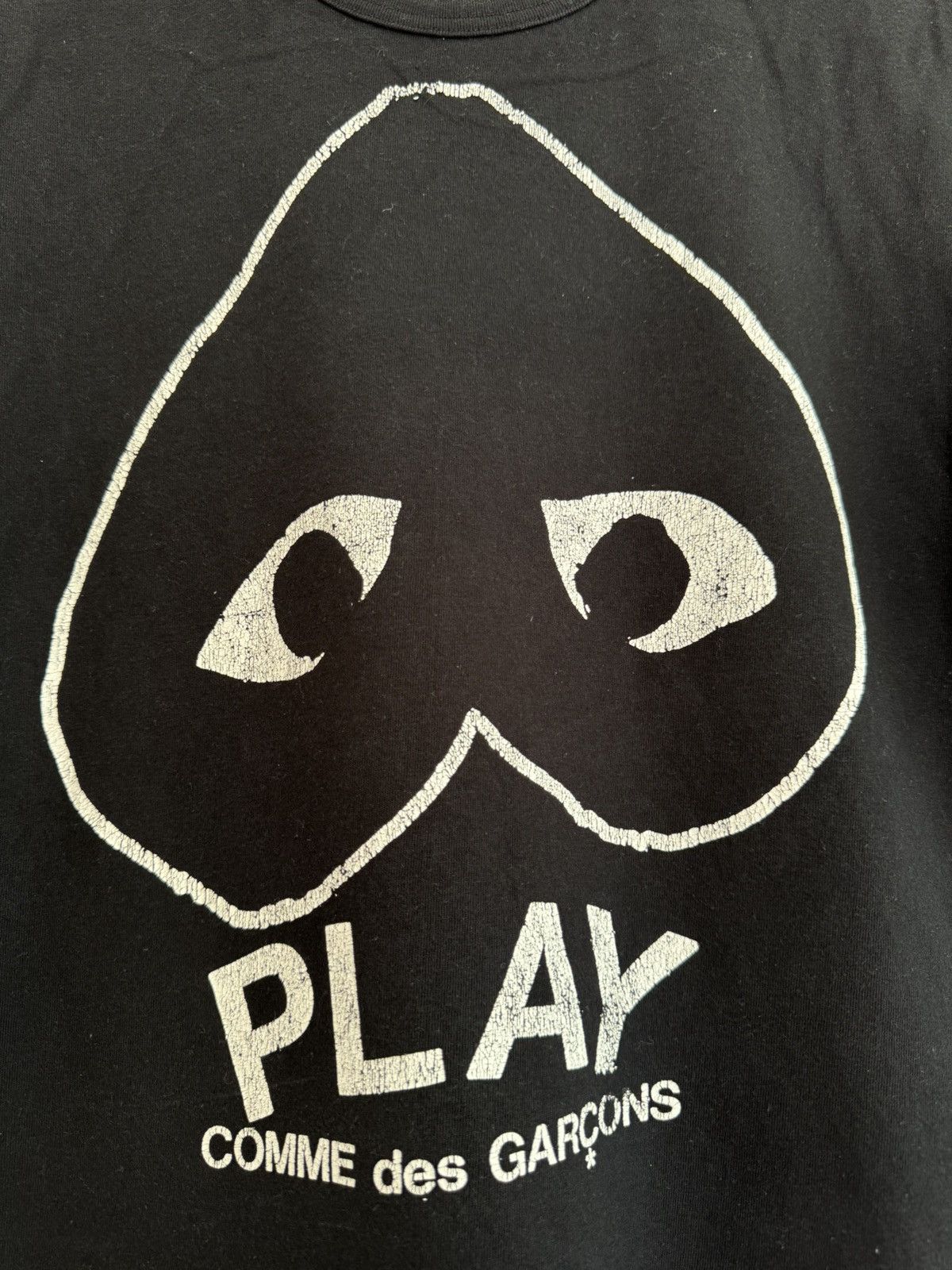 Comme des Garcons Comme des Garcons Big Logo Black T-shirt Size US M / EU 48-50 / 2 - 6 Thumbnail